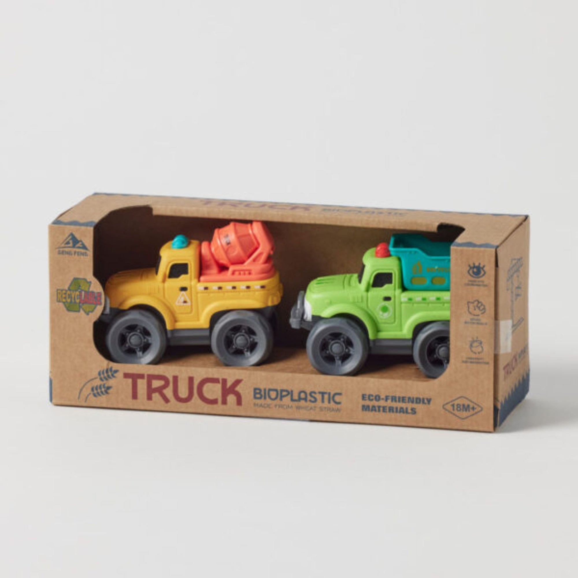 Bioplastic Utility Truck Set - Oxley and Moss