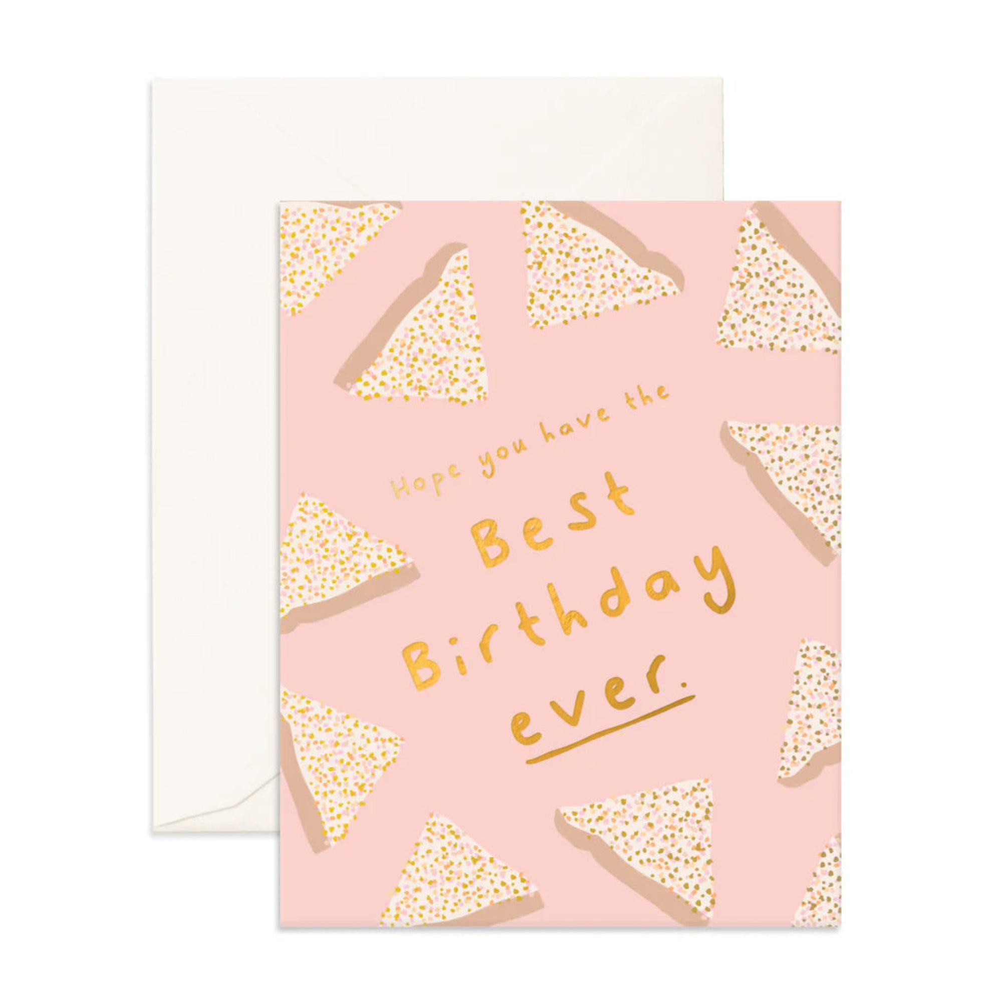 Greeting Card Birthday Fairy Bread