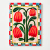 Bloom Nouveau Red Rectangle