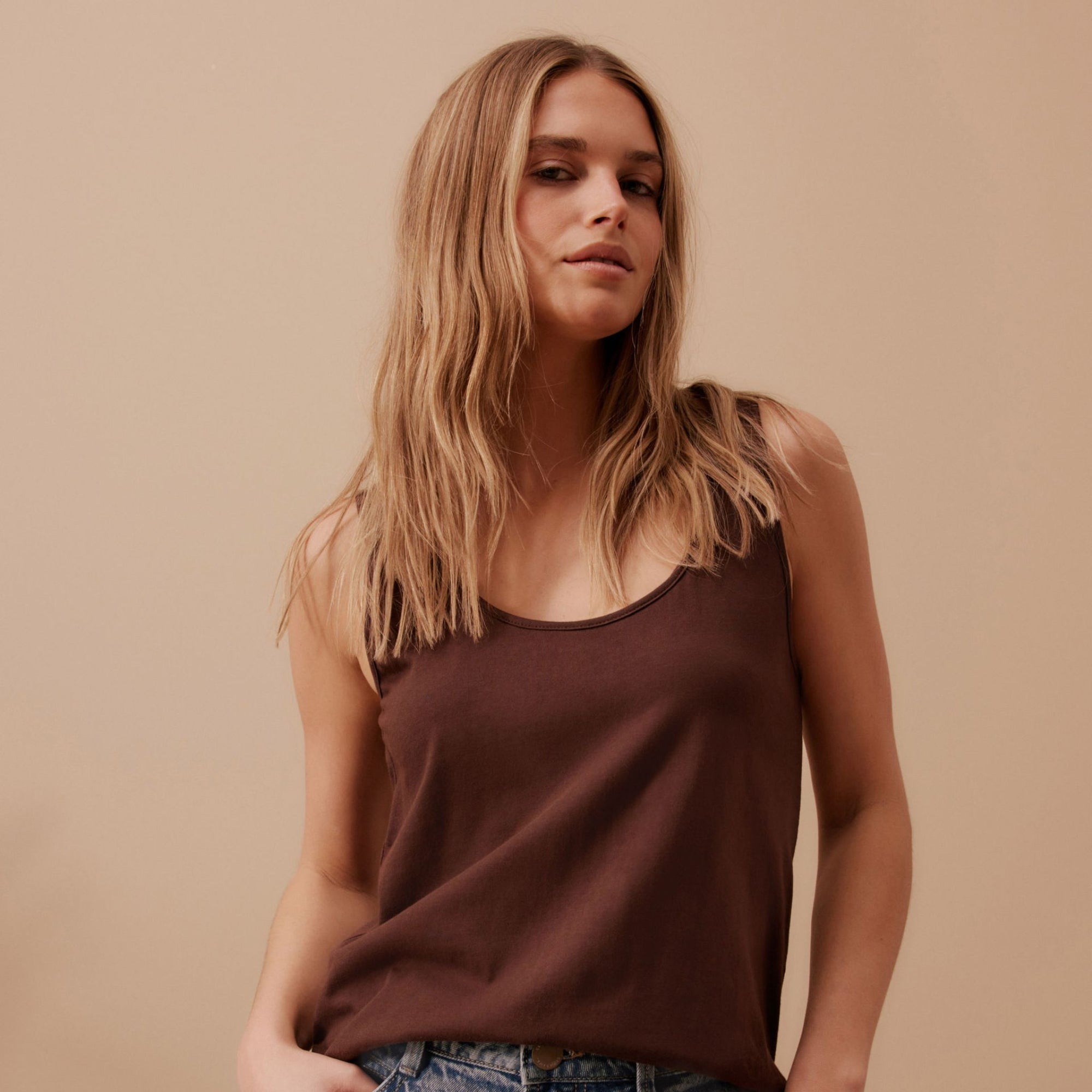 Bloom Slouchy Scoop Tank