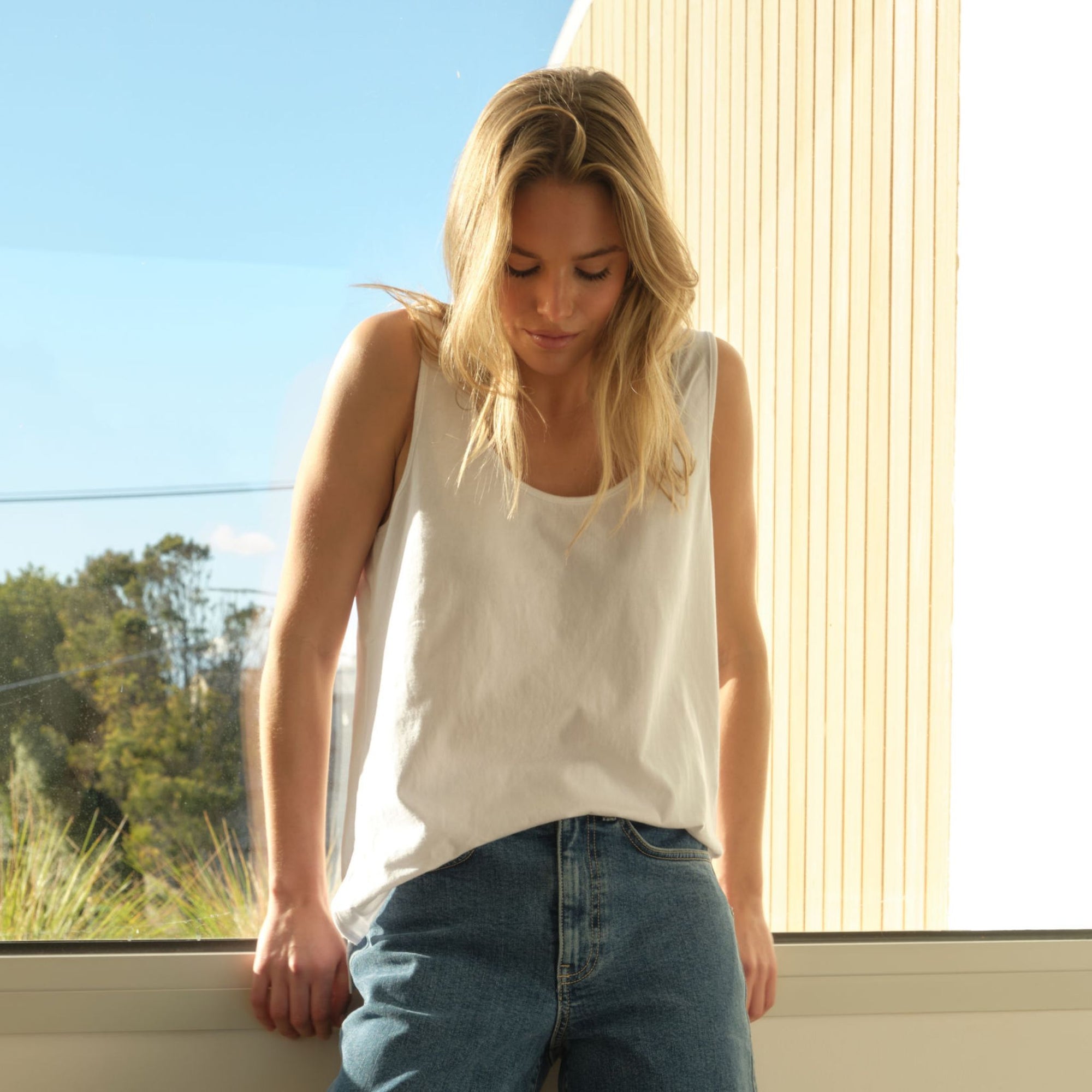 Bloom Slouchy Scoop Tank