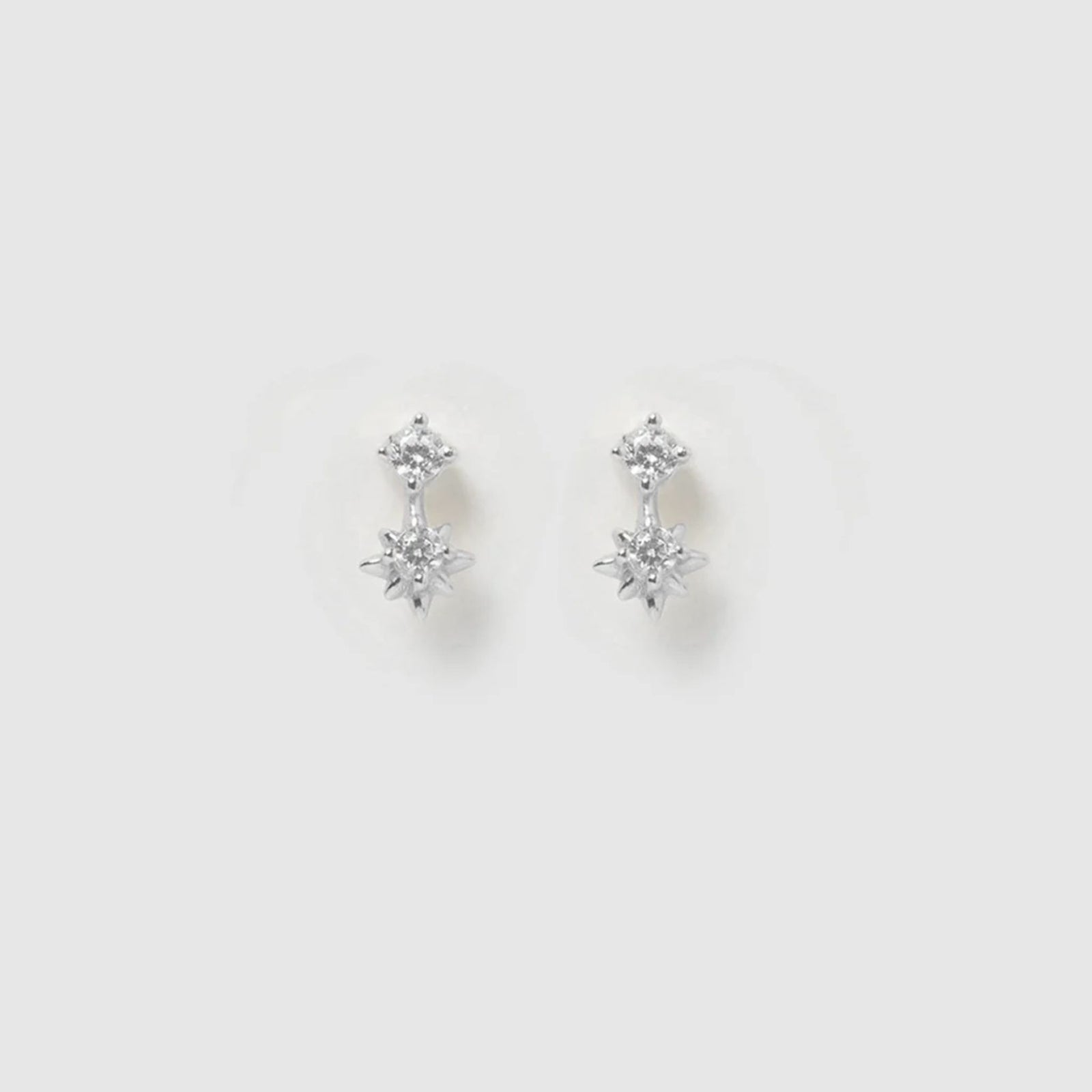 Bonnie Silver Stud Earrings