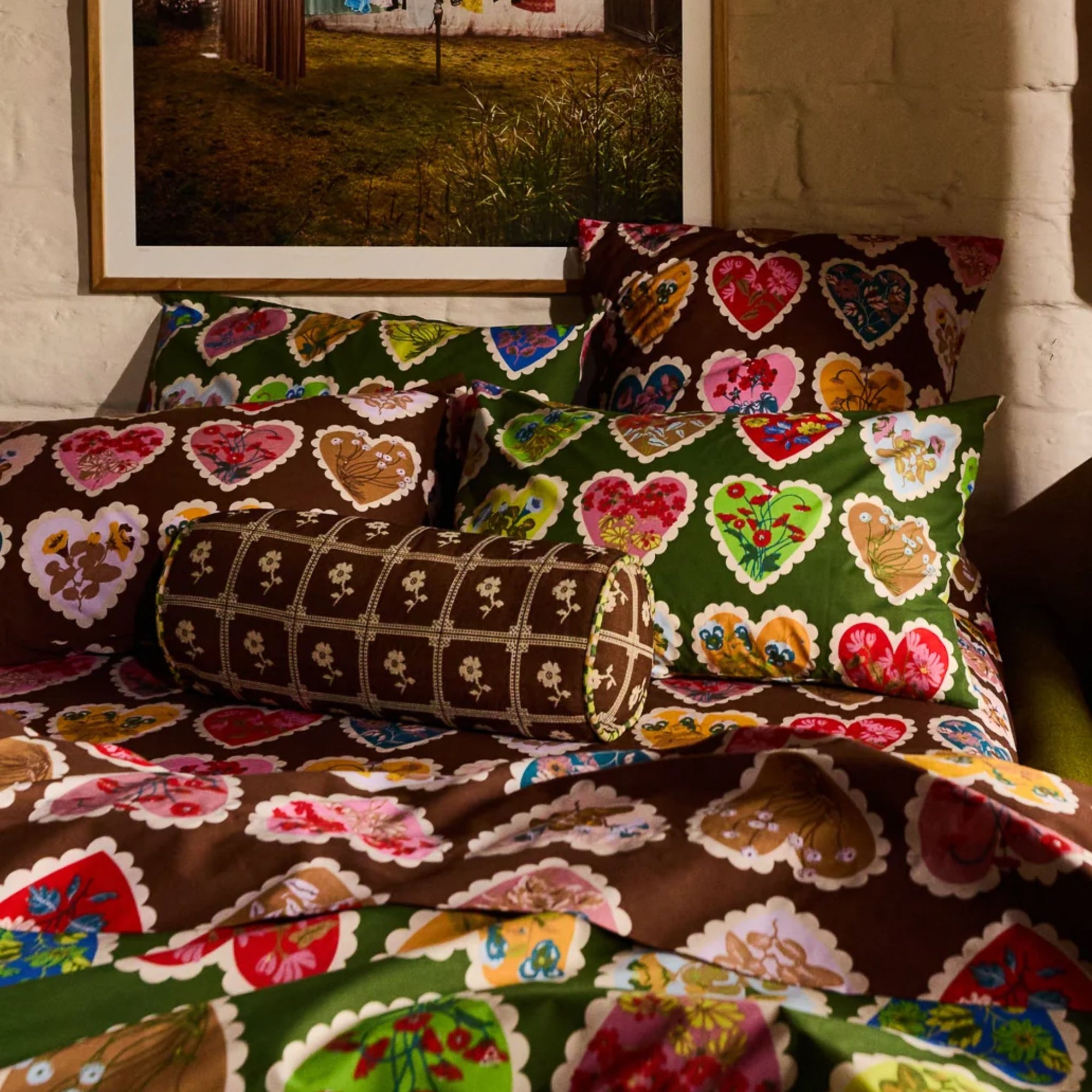 Bonny Jacquard Bolster Cushion