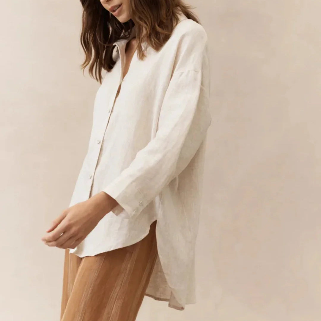 Boyfriend Shirt Oatmeal