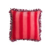 Brigitte Velvet Cushion - Cosmic Pink