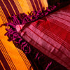 Brigitte Velvet Cushion - Cosmic Pink
