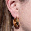 18K Gold Vermeil Twisted Hoop Earrings