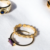 18K Gold Vermeil Daisy Chain Ring
