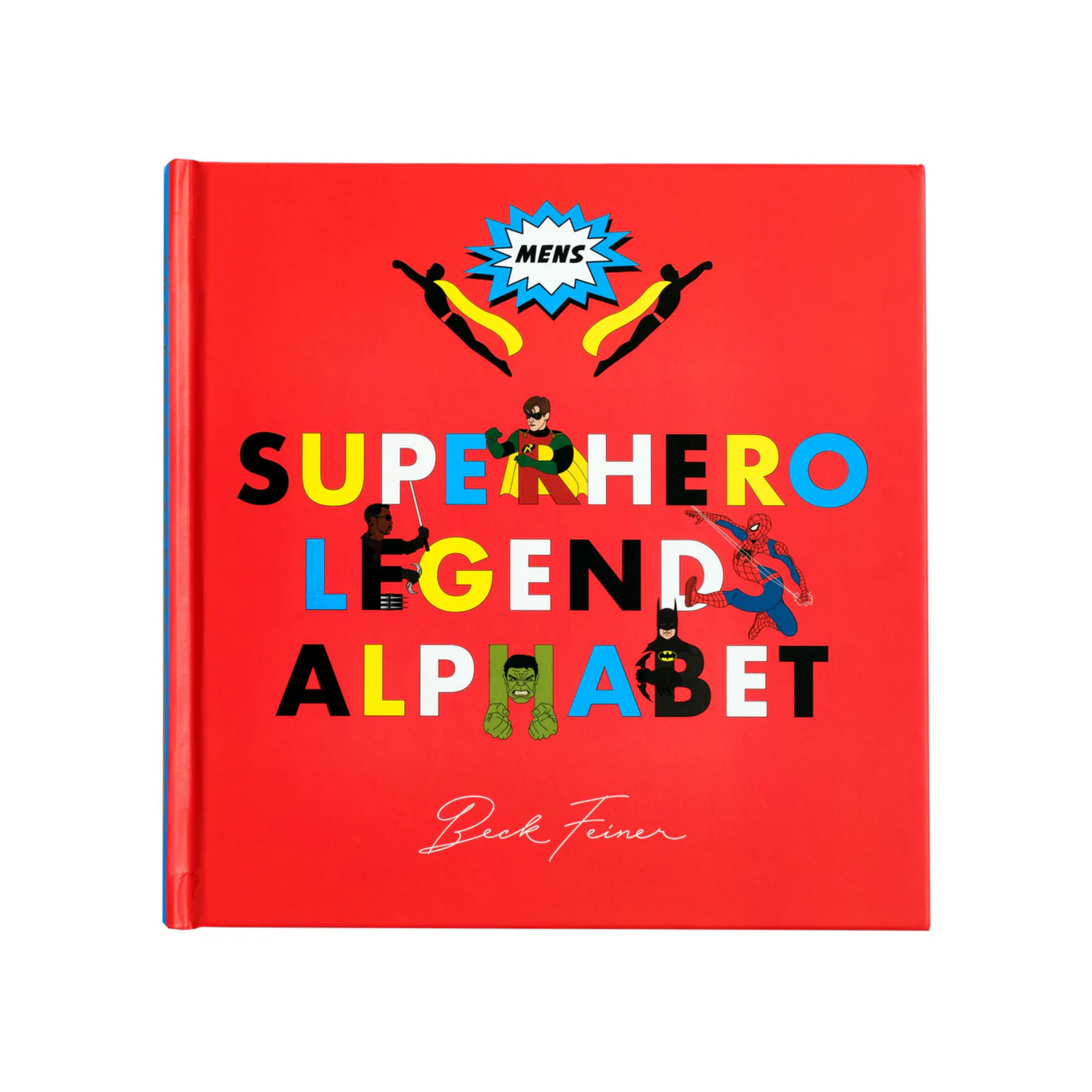 Superhero Men Legends Alphabet Book: Men