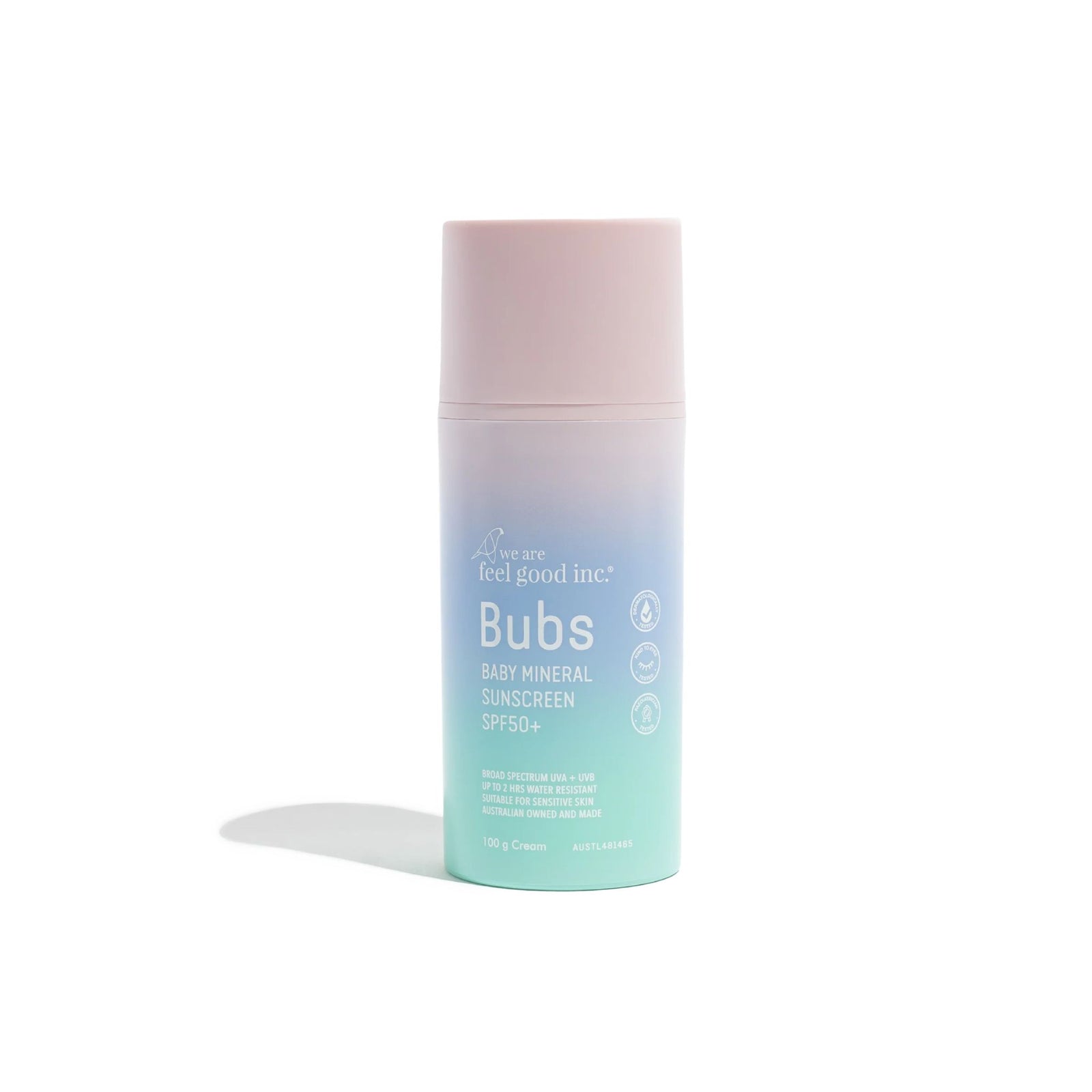Bubs Baby Mineral Sunscreen SPF50+