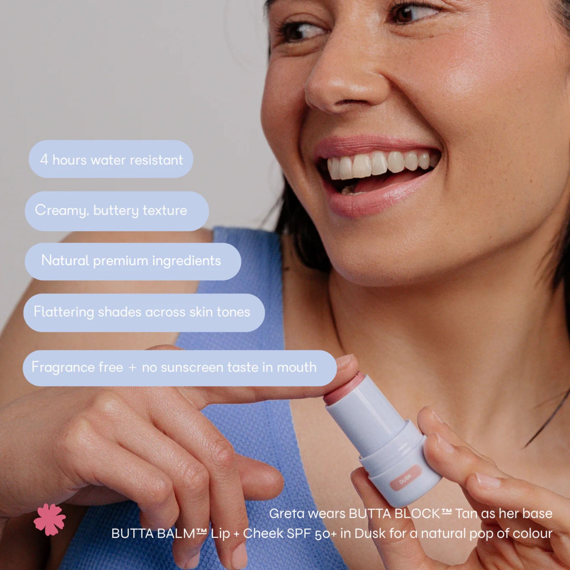 Butta Balm Mineral Lip and Cheek SPF15+