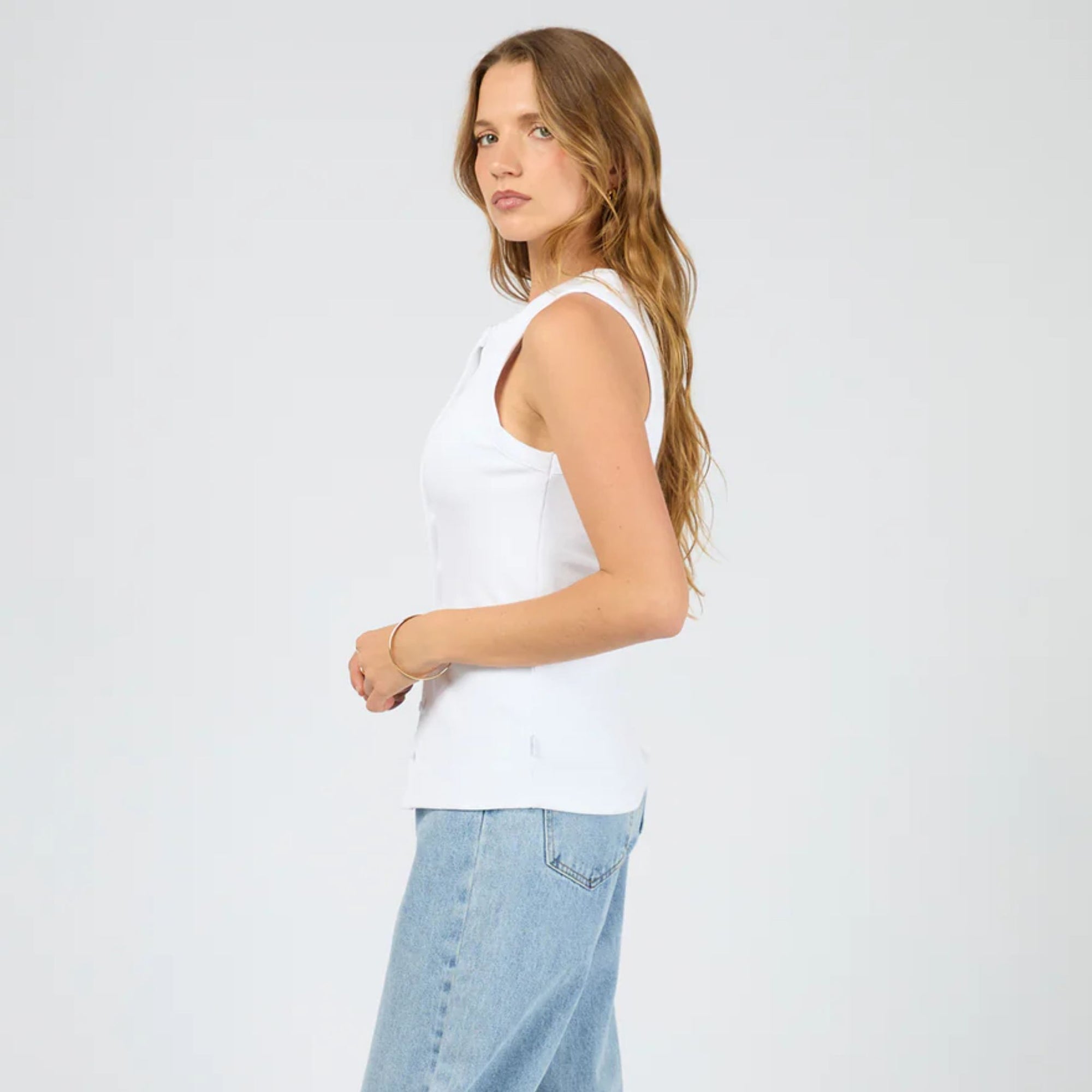 Button Up Tank