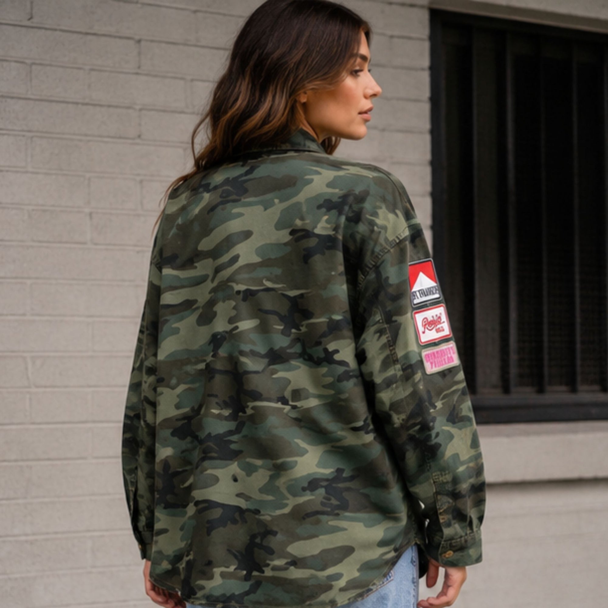 Camo Shacket