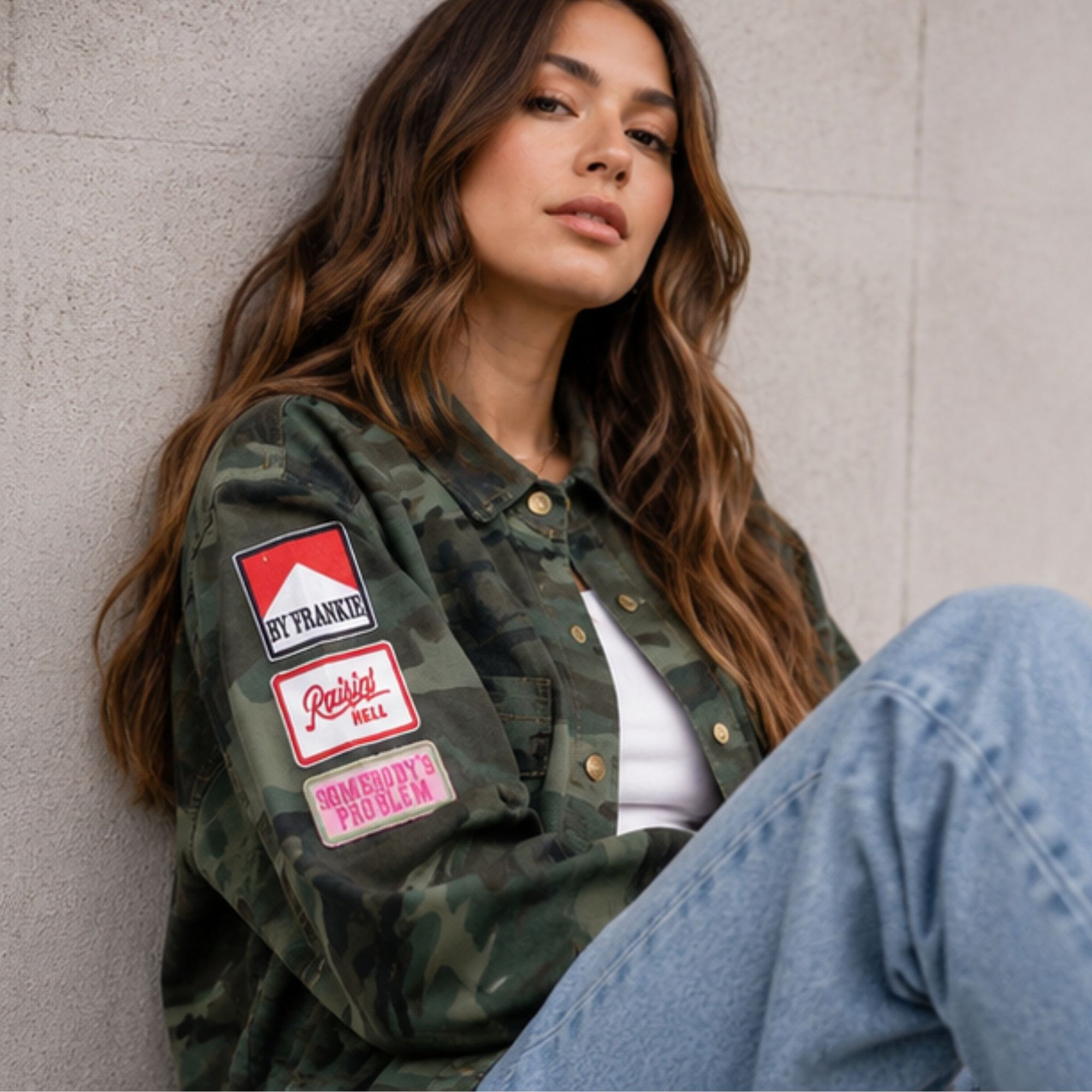 Camo Shacket