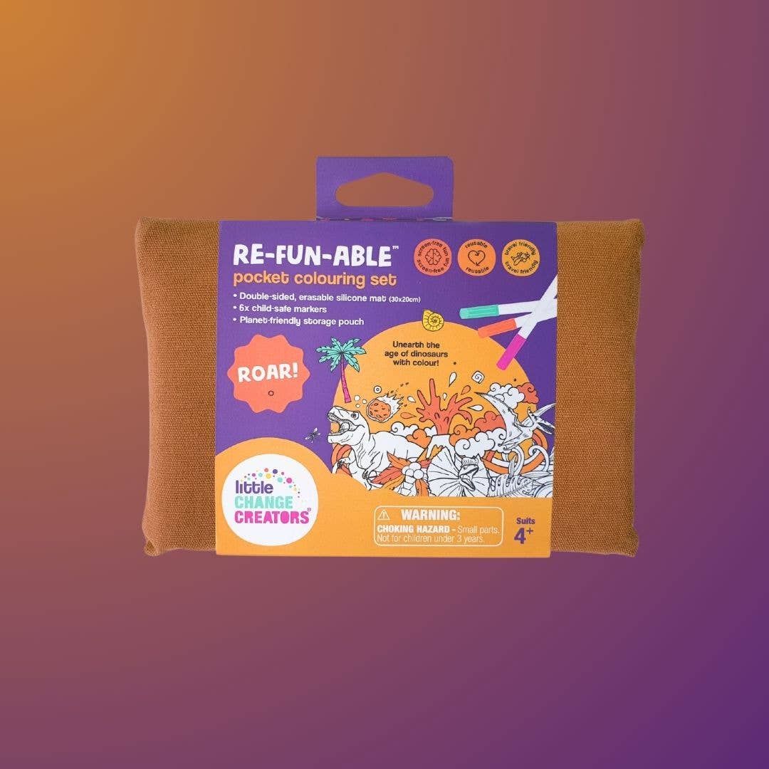 Pocket Colouring Set Roar