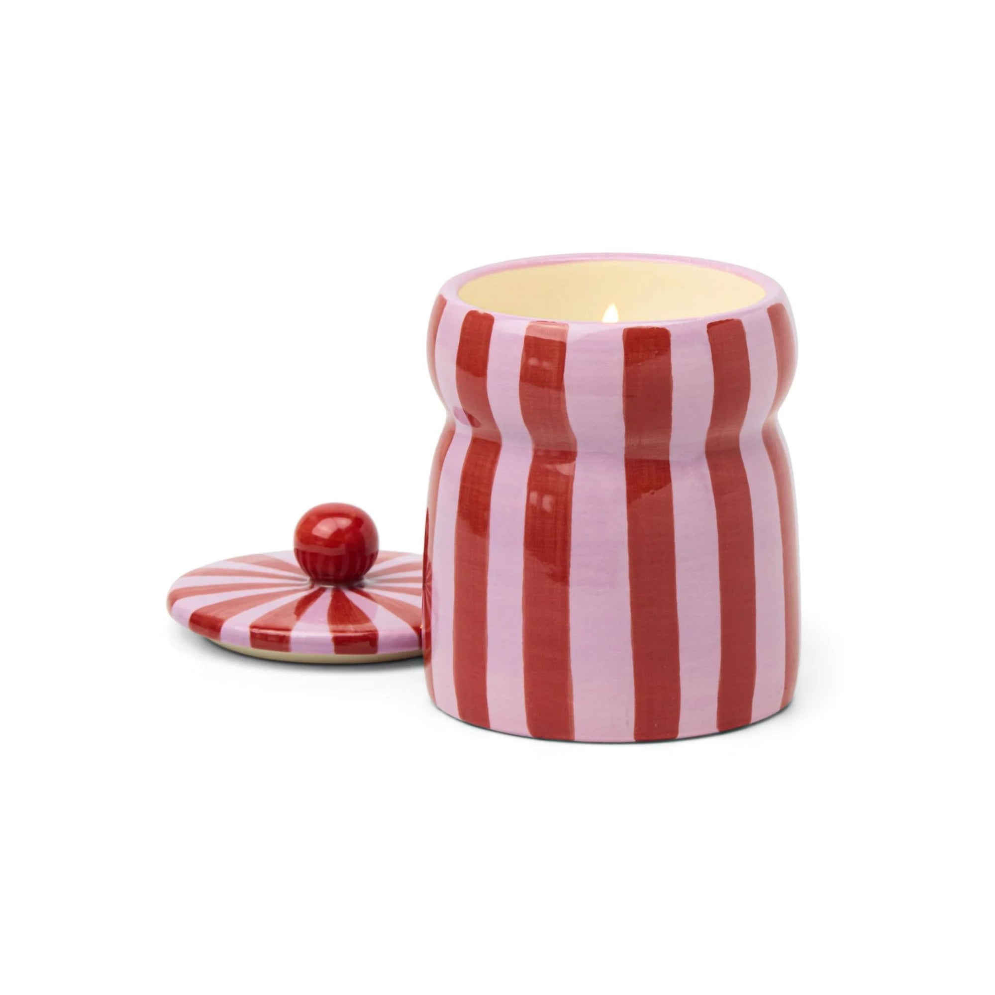 Cabana Pink Peppermint Candle
