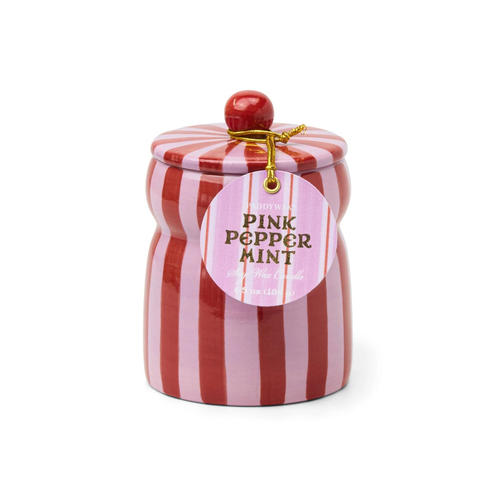 Cabana Pink Peppermint Candle