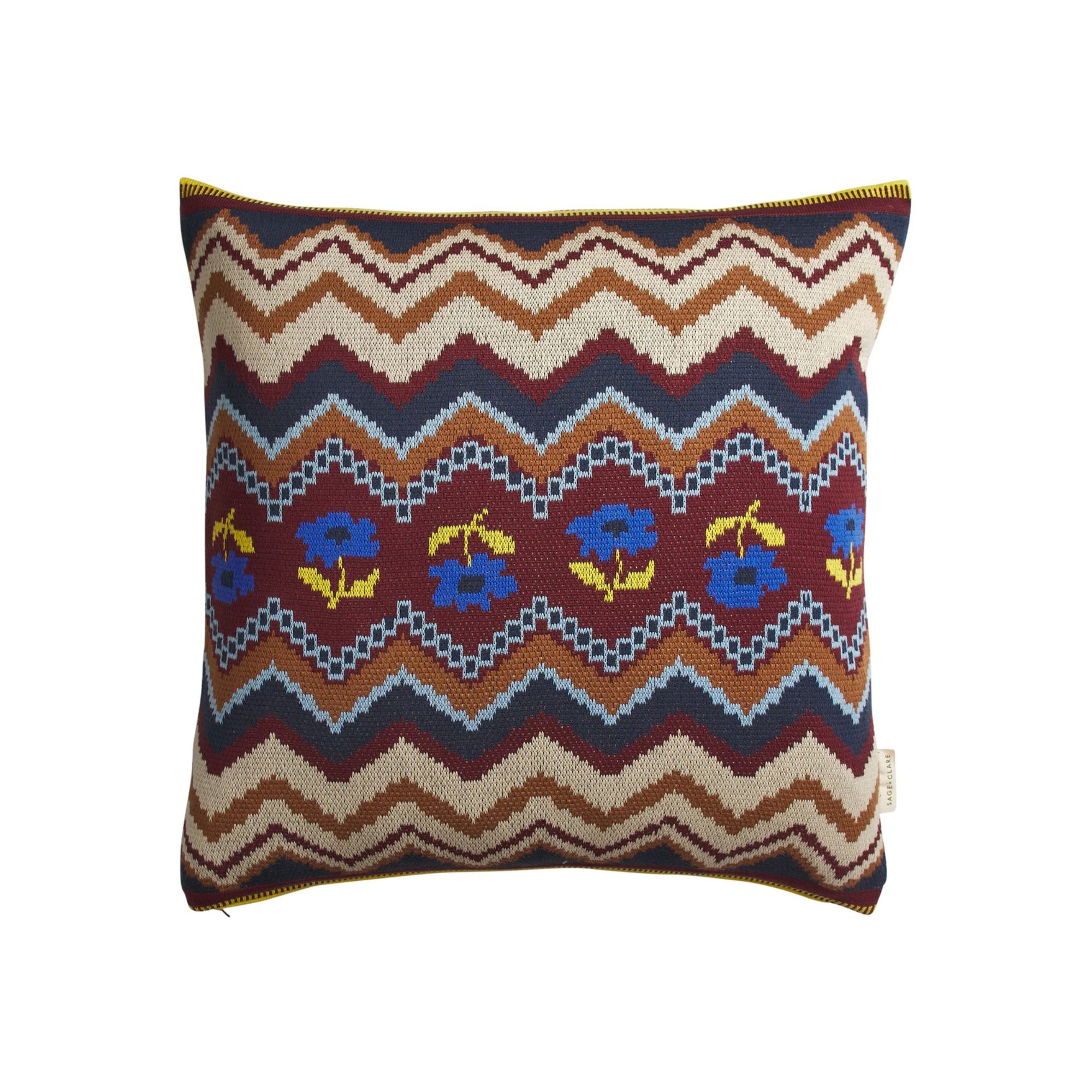 Calina Knit Cushion Ink