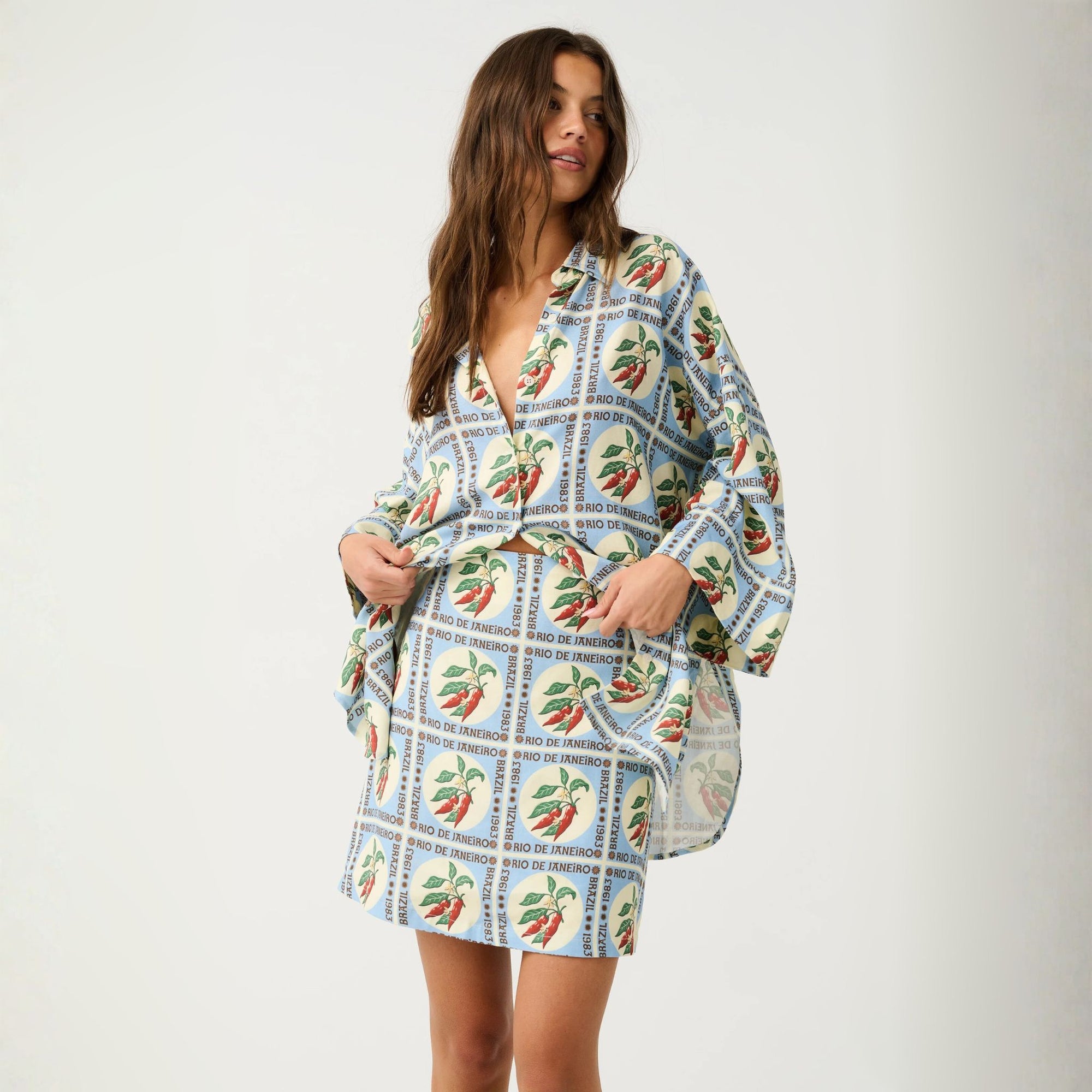 Zyla Chilli Mini Skirt