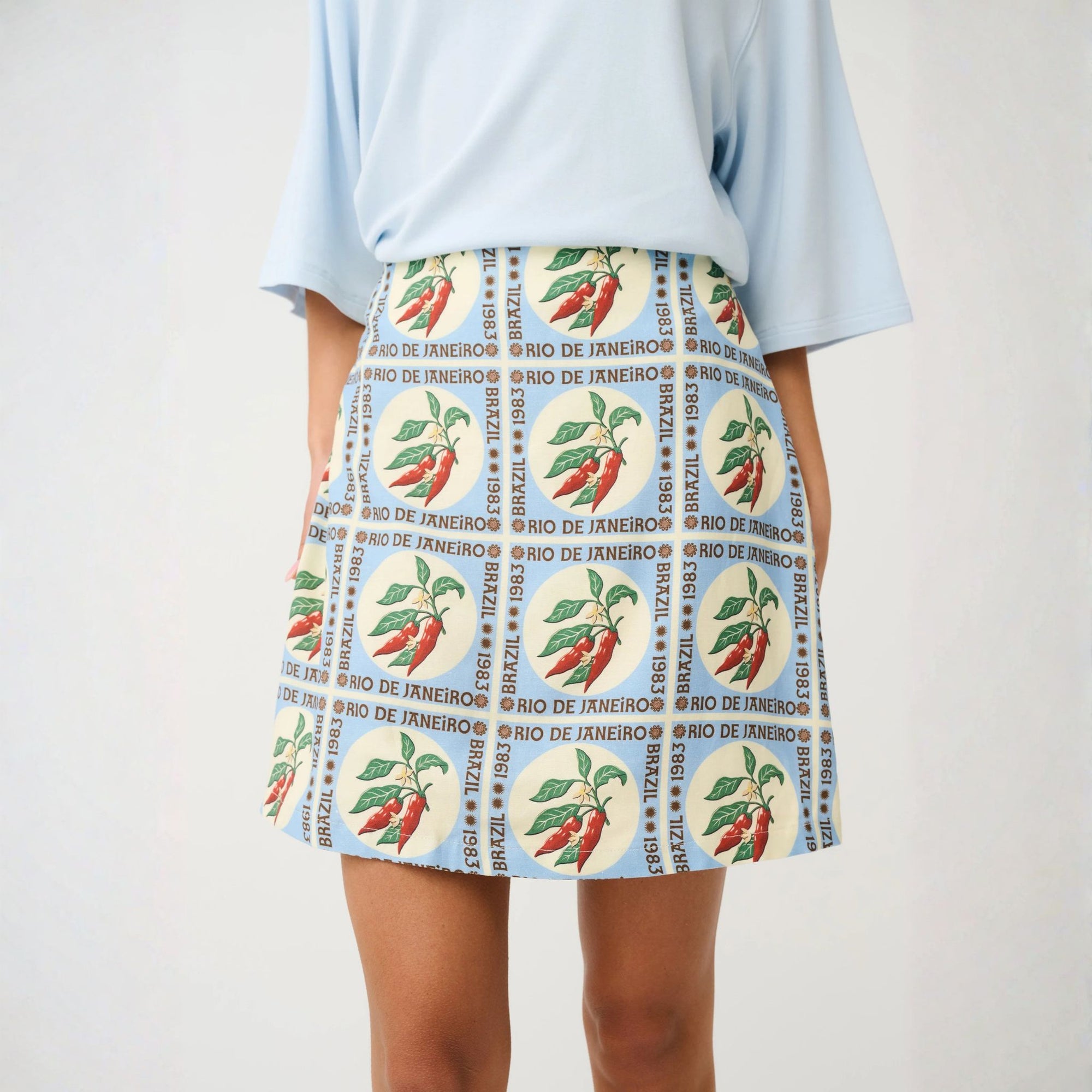 Zyla Chilli Mini Skirt