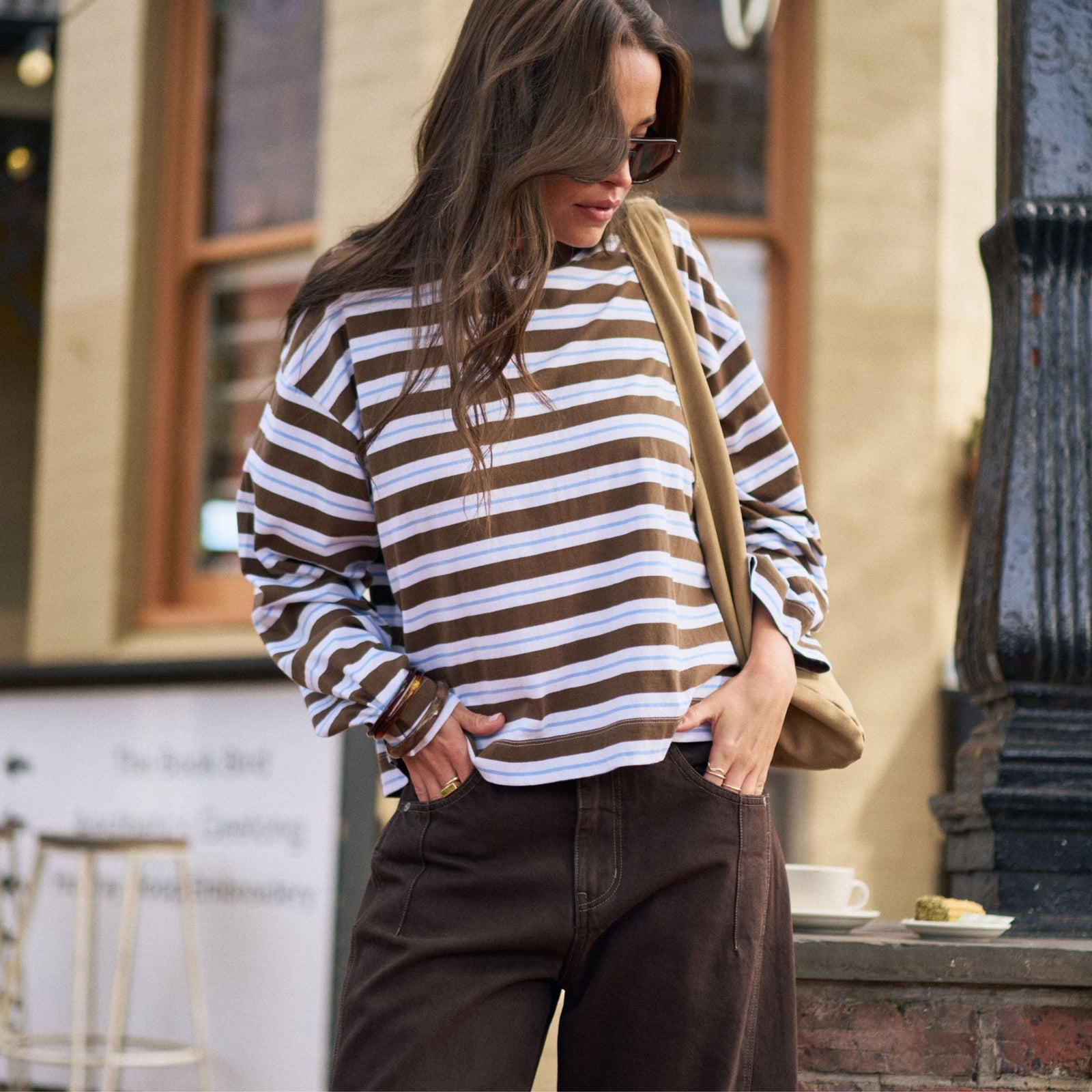 Beau Long Sleeve Slouchy Tee