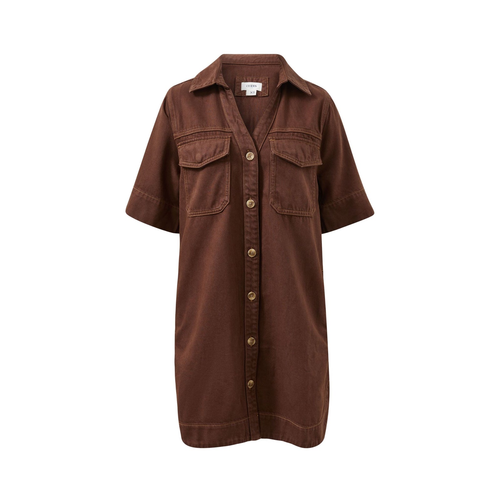Bonnie Relaxed Shirt Dress