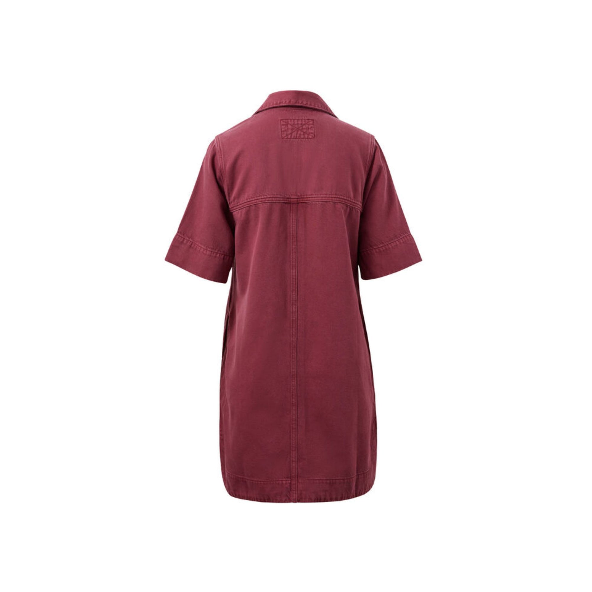 Bonnie Relaxed Shirt Dress Mulberry