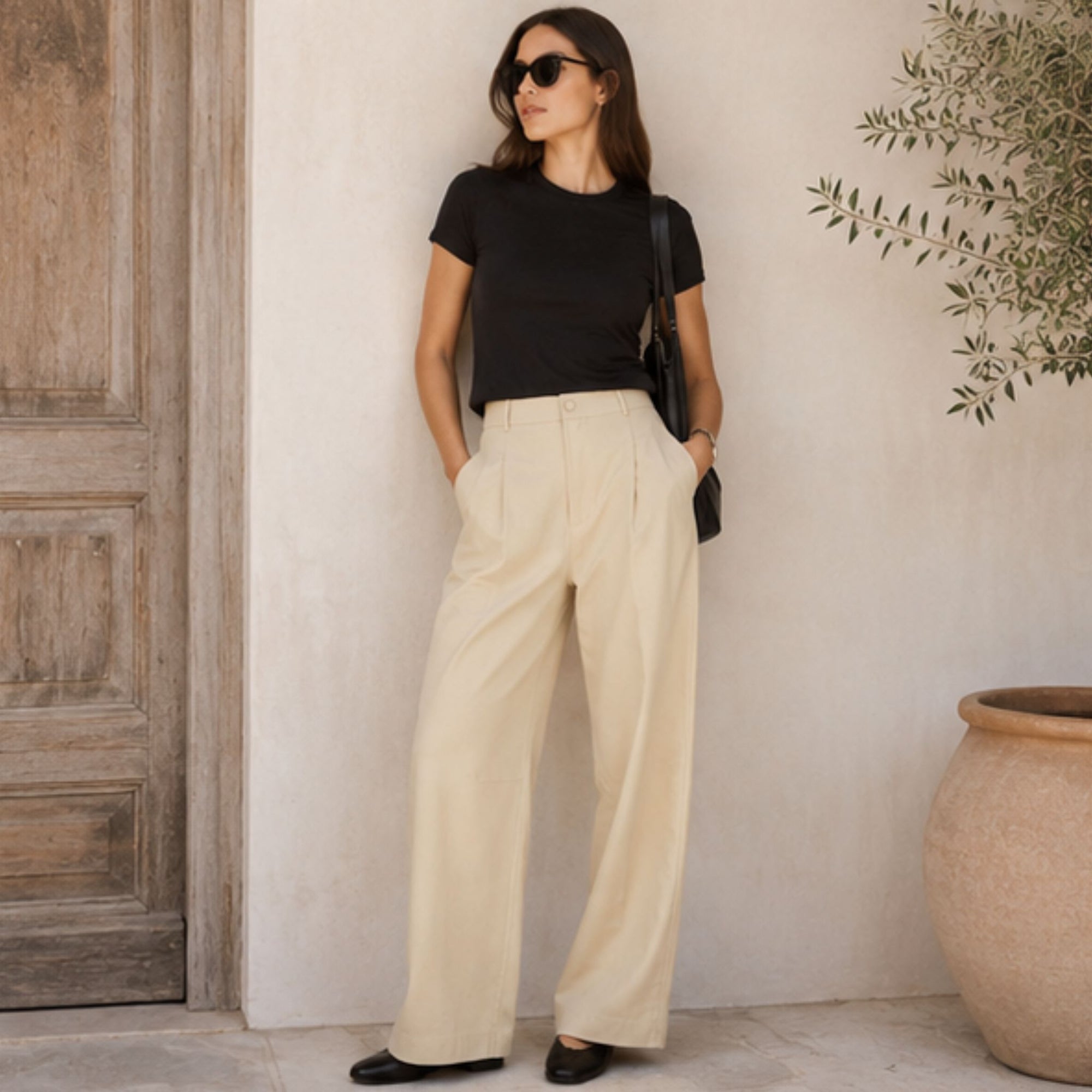 Gemma Pleat Pant