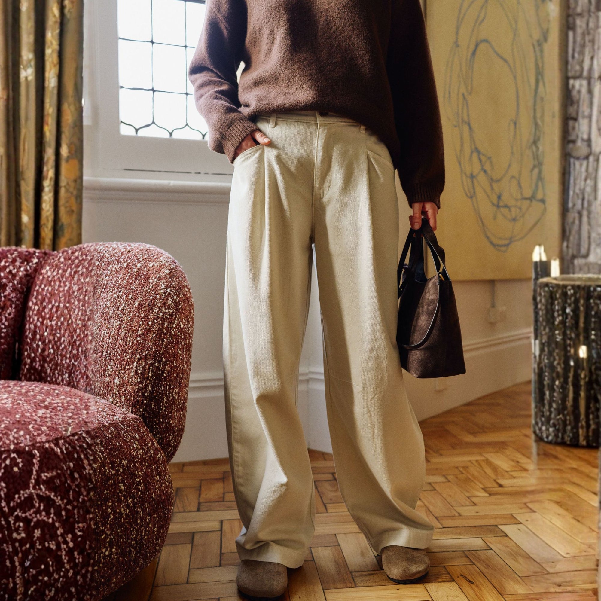Gemma Pleat Pant