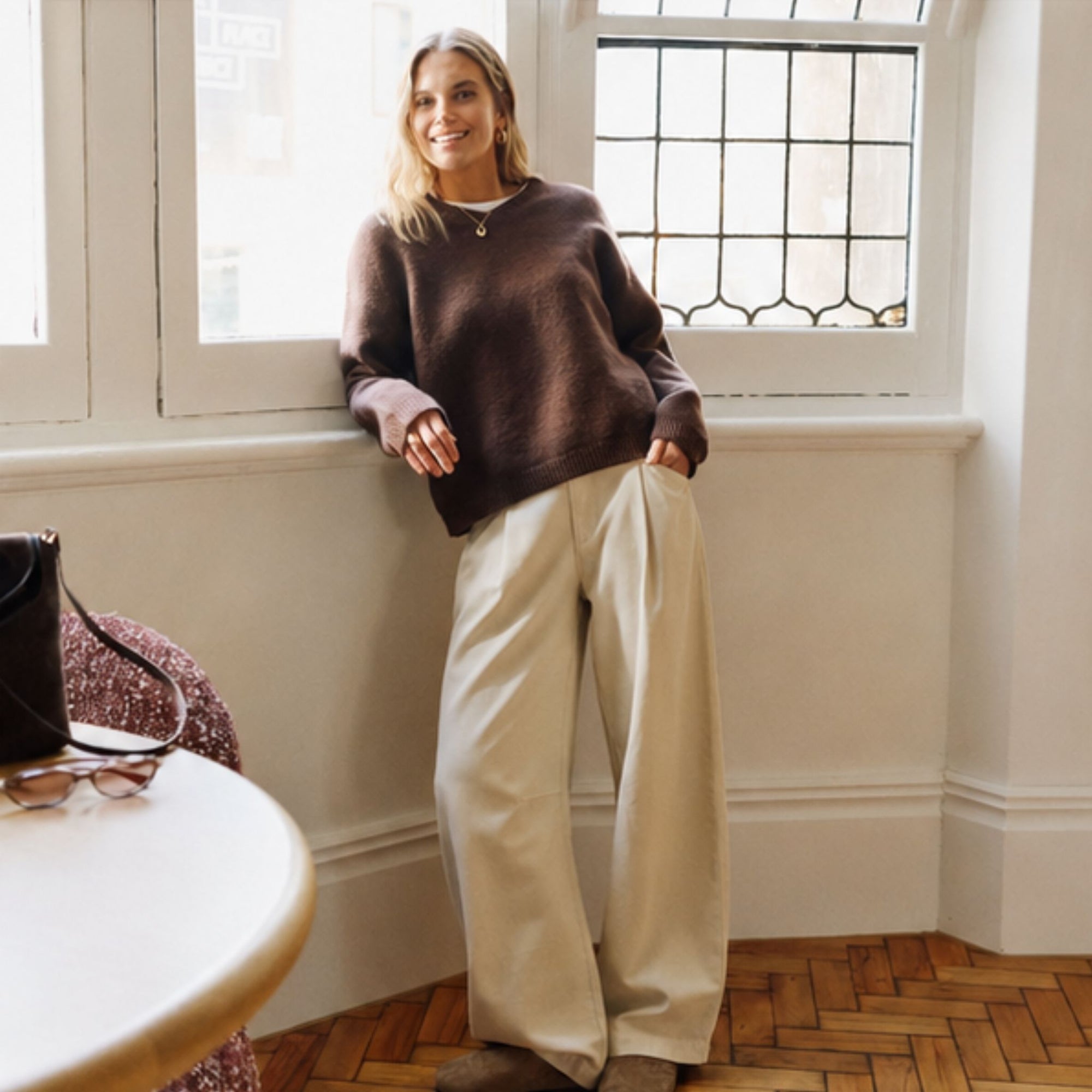 Gemma Pleat Pant