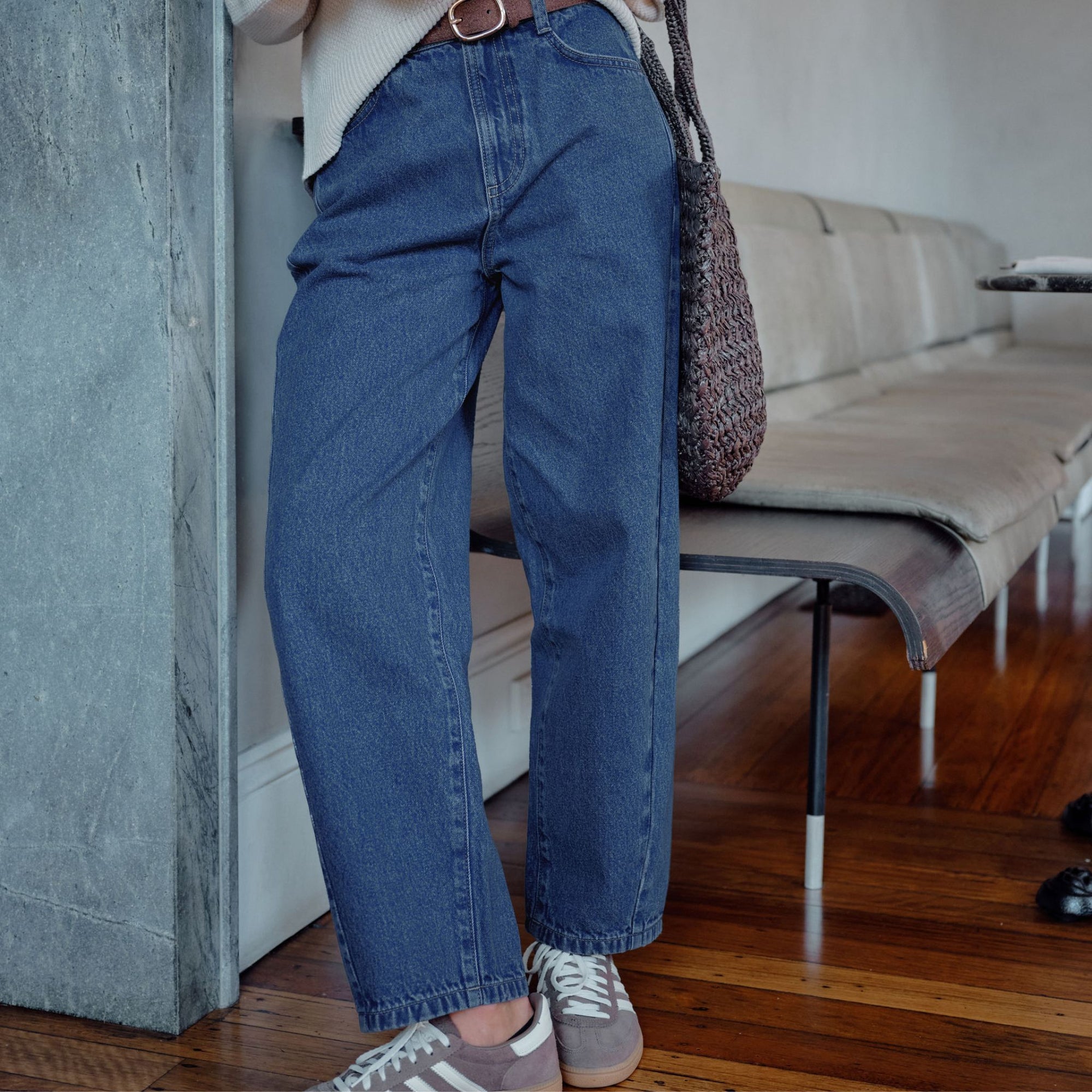 Leah Tapered Barrel Jean