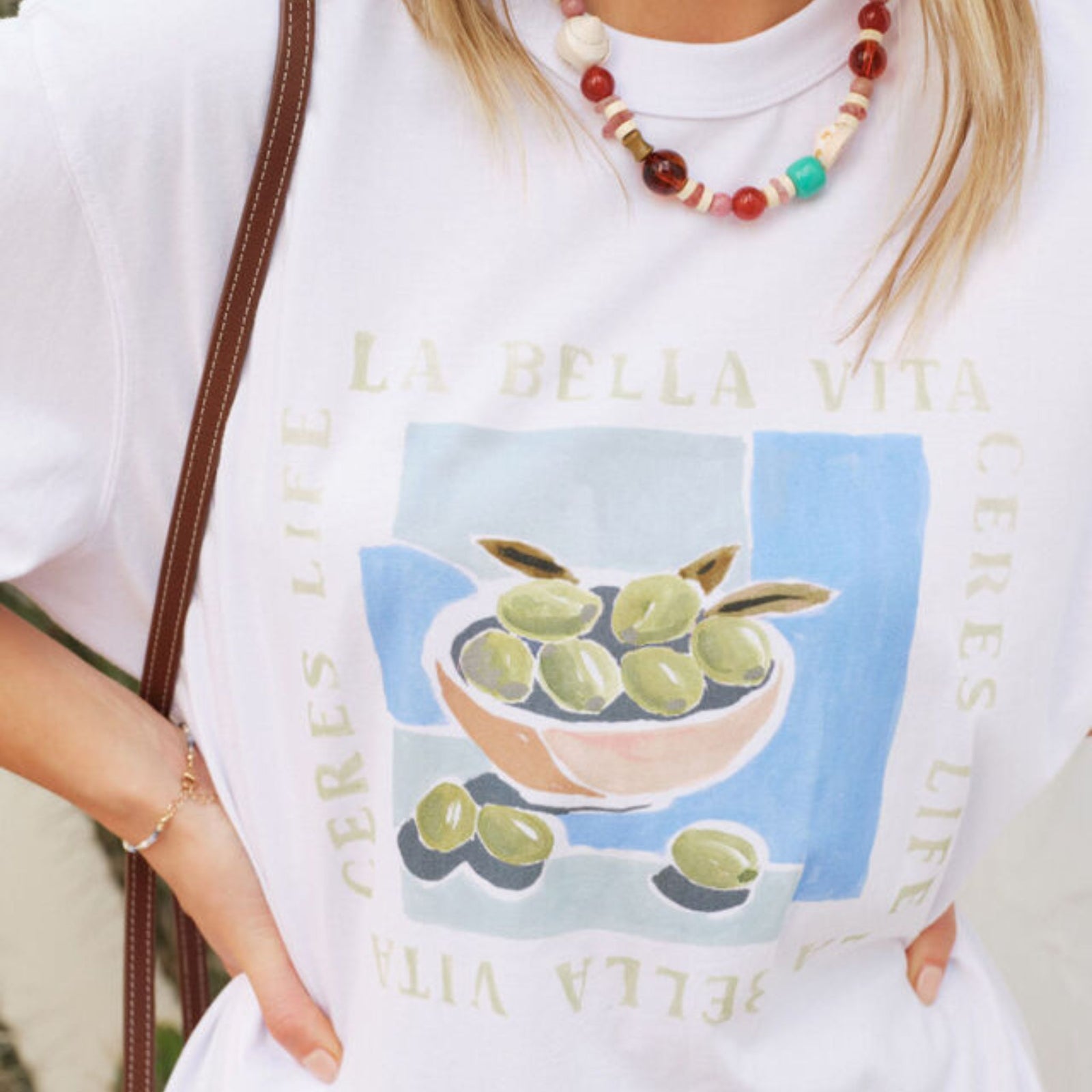 Liv Oversized Tee La Belle Vita