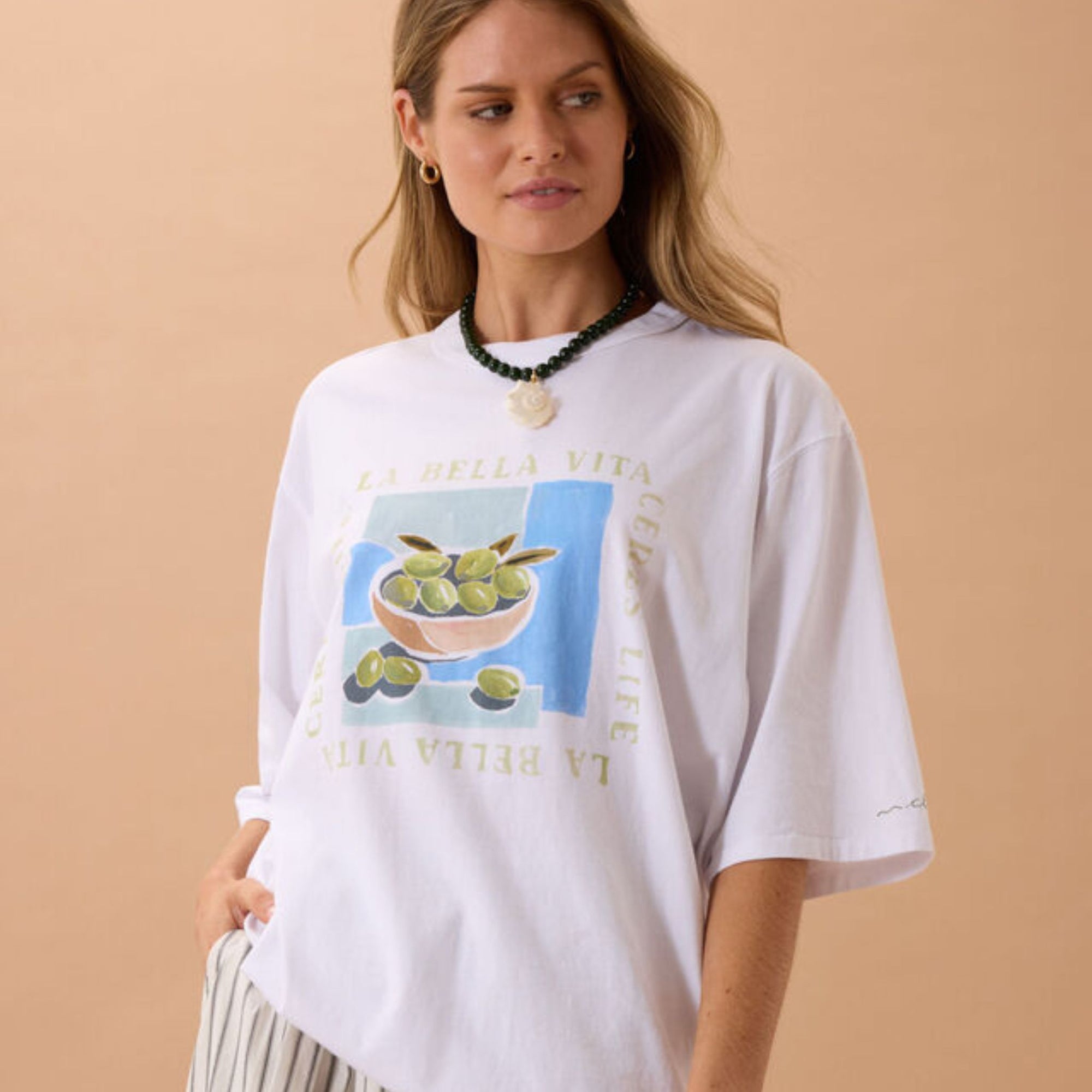 Liv Oversized Tee La Belle Vita