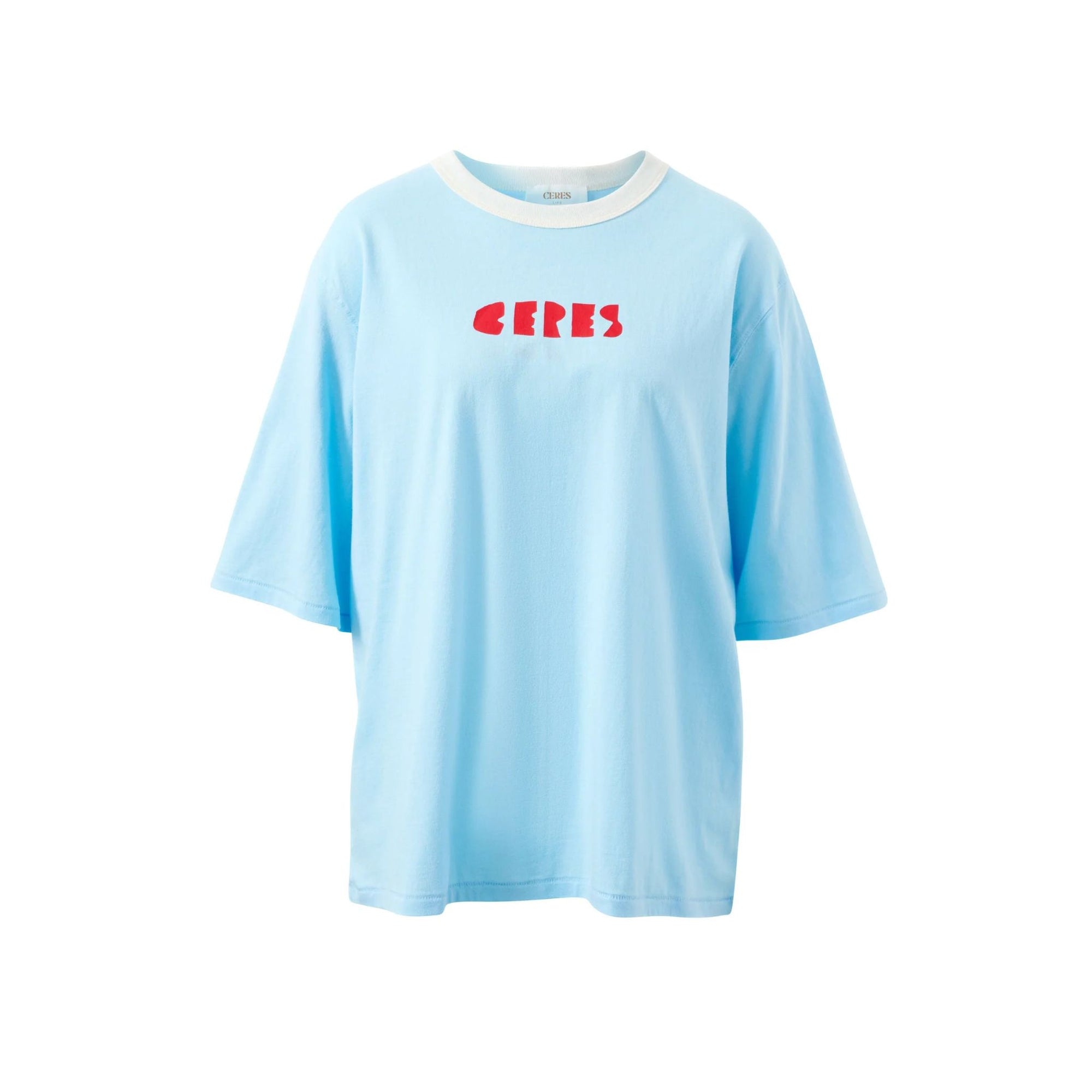Luna Oversized Tee Fresh Blue