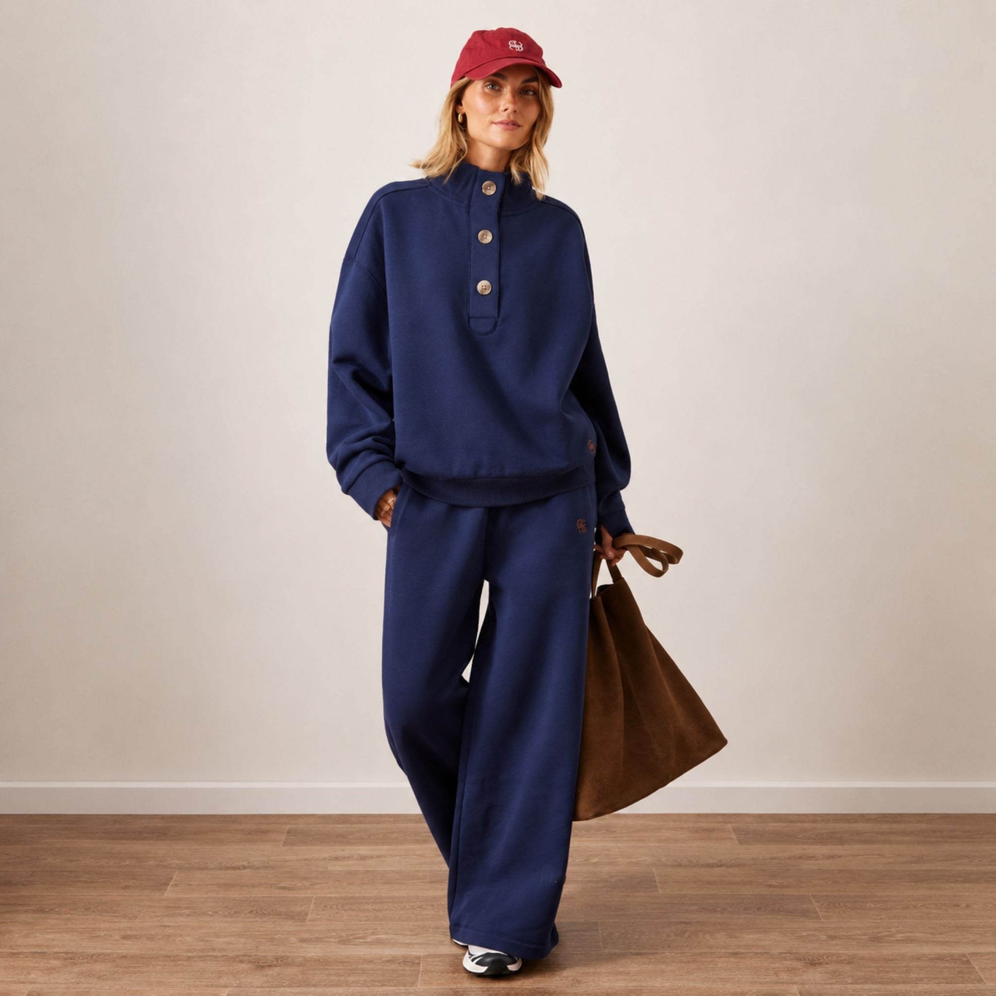 Marli Button Sweat