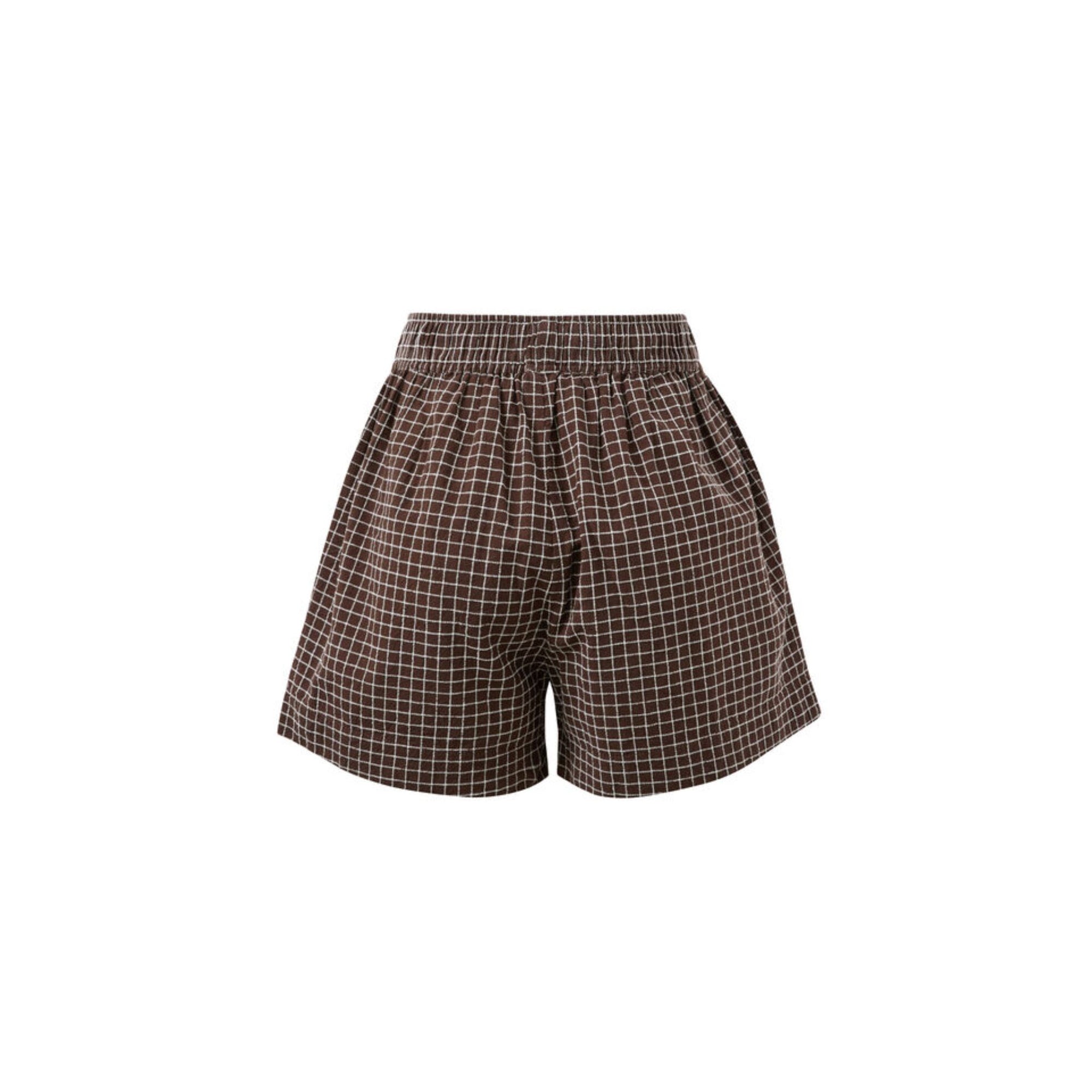 Mila Short Chocolate Check