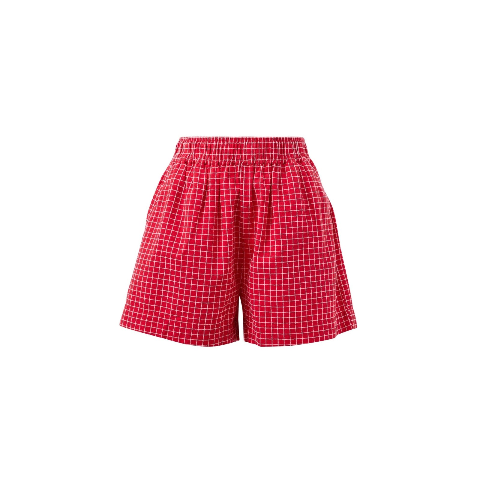 Mila Short Red Check