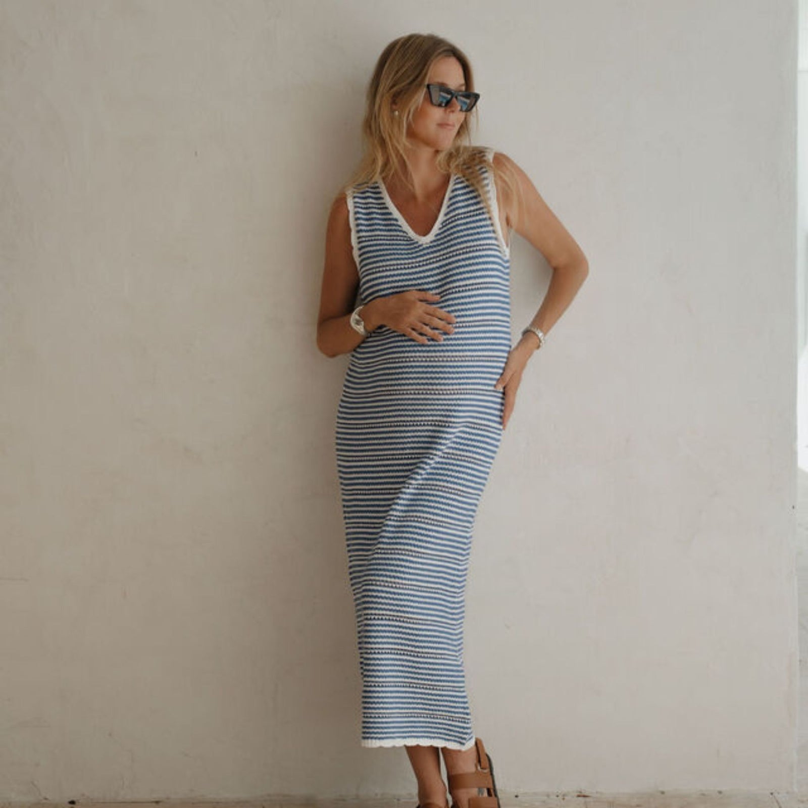 Nova Knit Midi Tank Dress