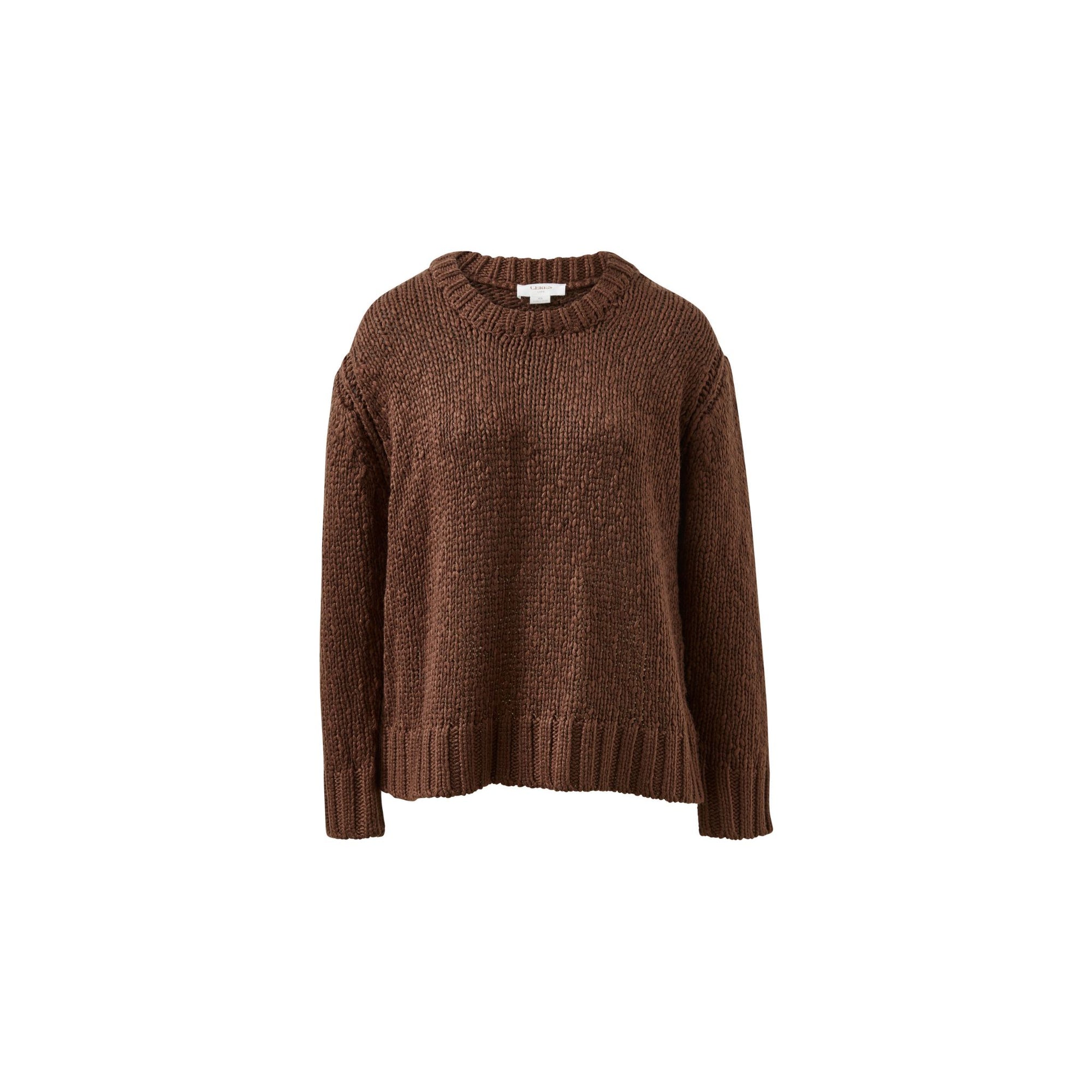 Sage Chunky Knit Crew