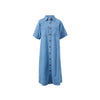 Short Sleeve Yoke Detail Midi Dress