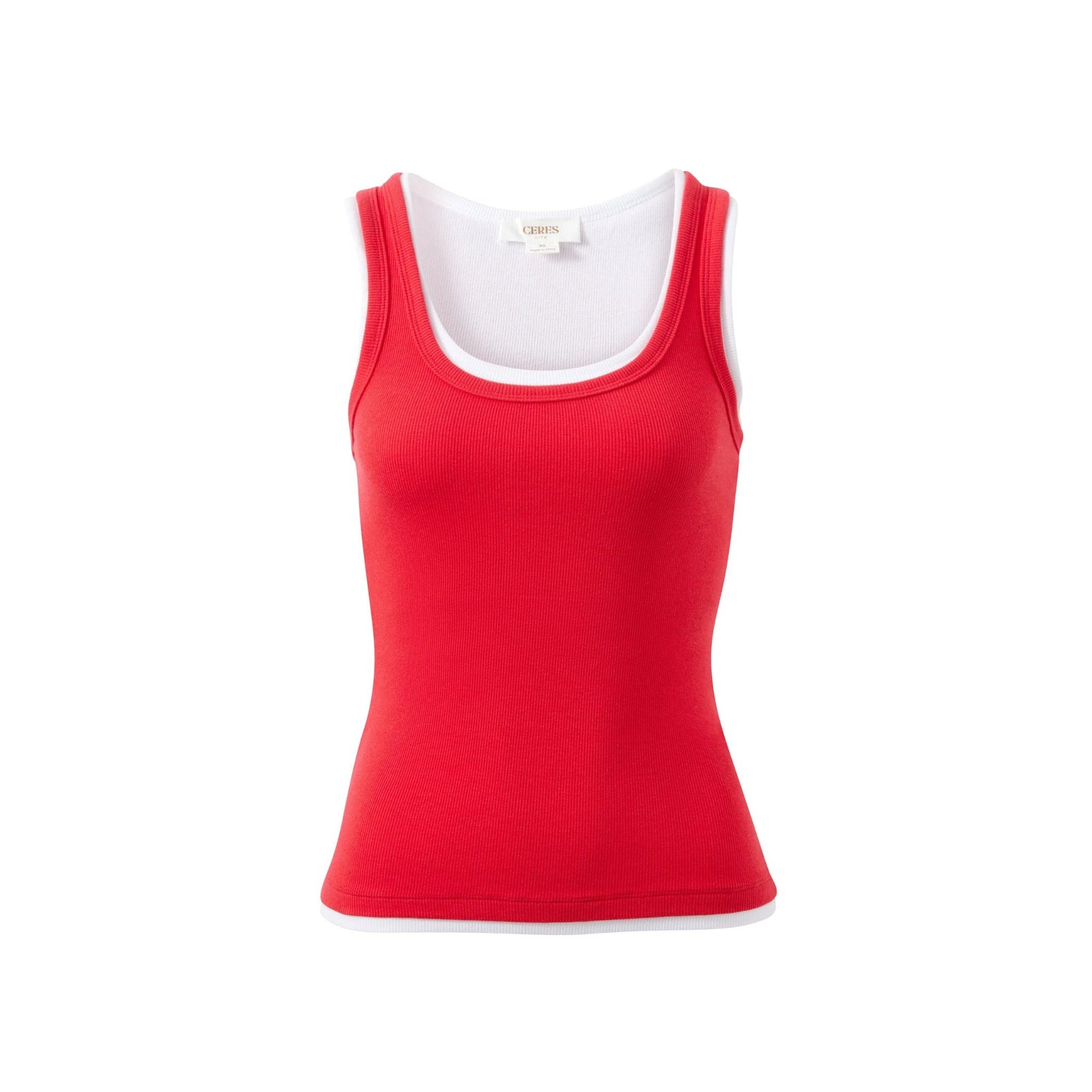 Skylar Layered Rib Tank