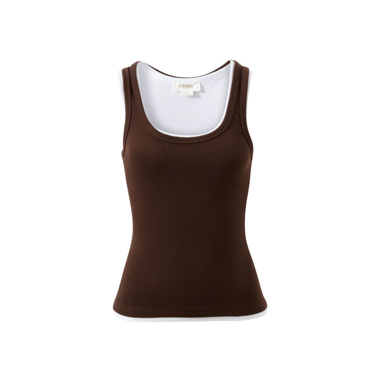 Skylar Layered Rib Tank