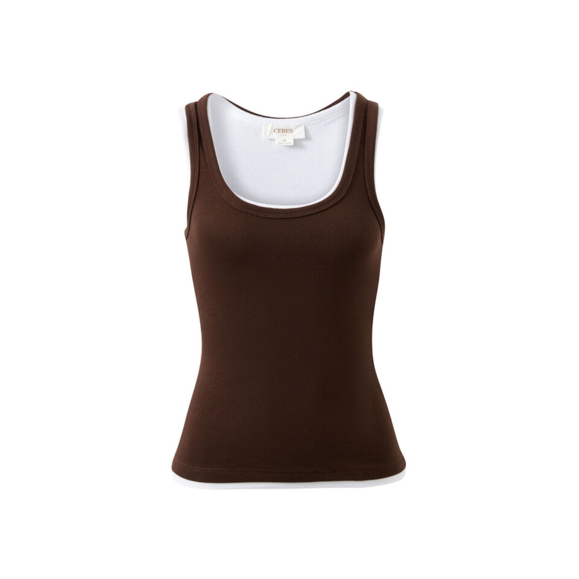 Skylar Layered Rib Tank