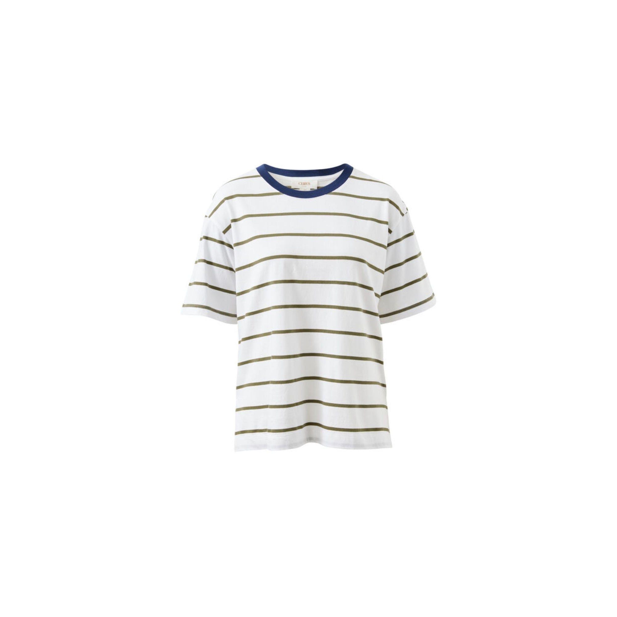 Stevie Slouchy Stripe Tee