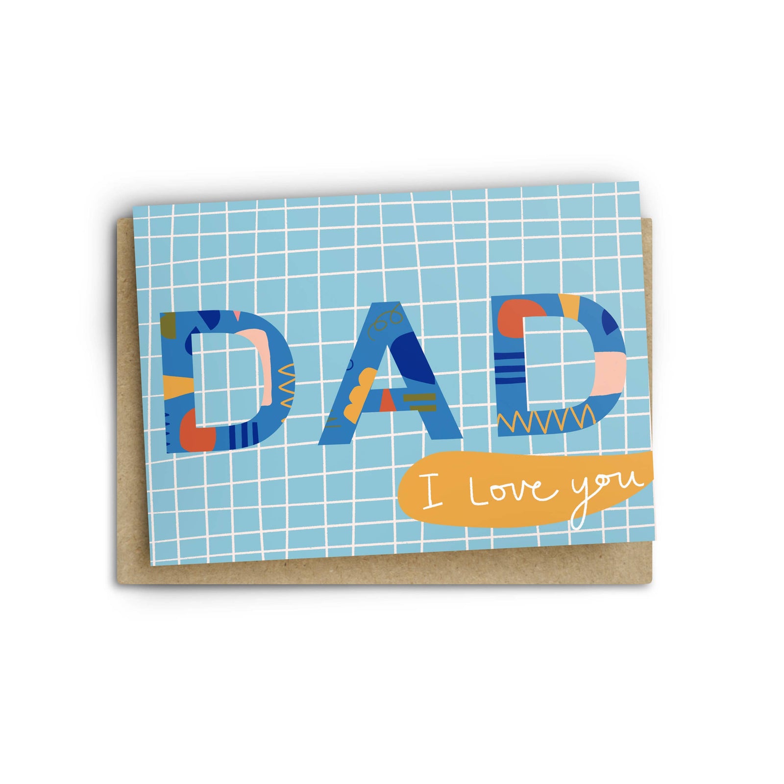 Greeting Card Dad I Love You