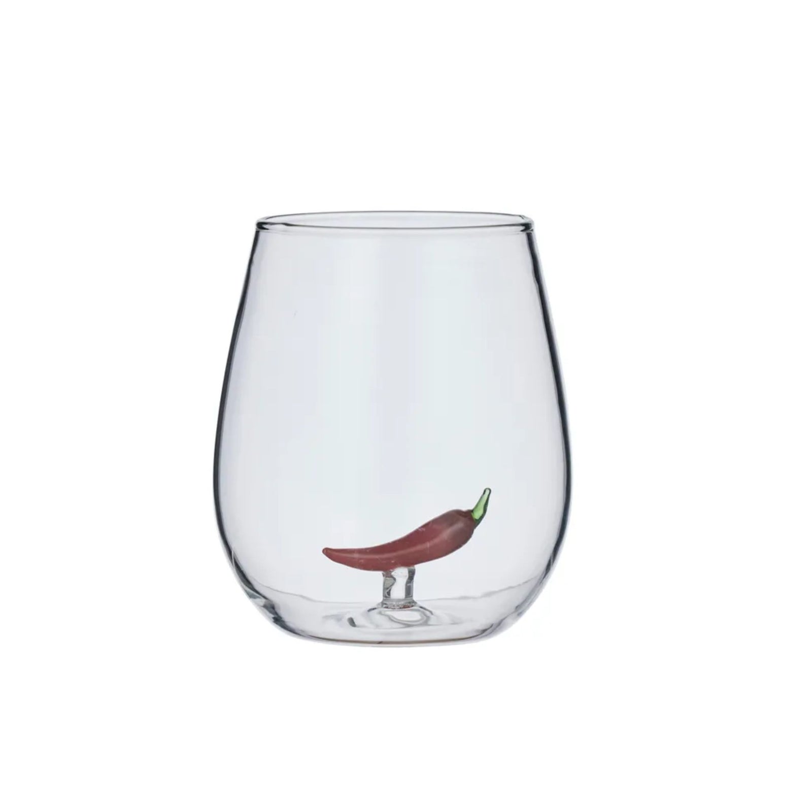Chilli Glass Tumbler