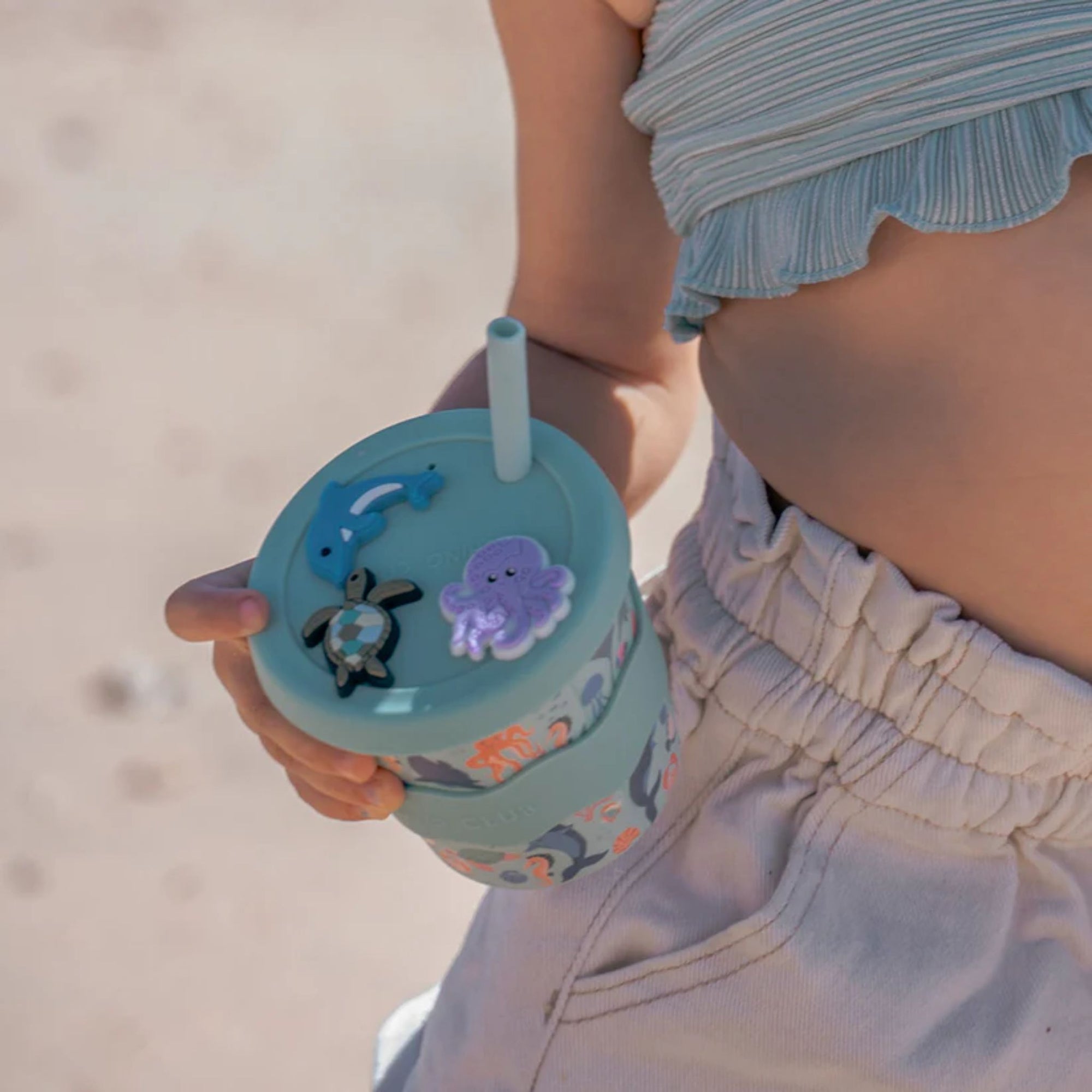 Sea Creatures Chino Charm Cup