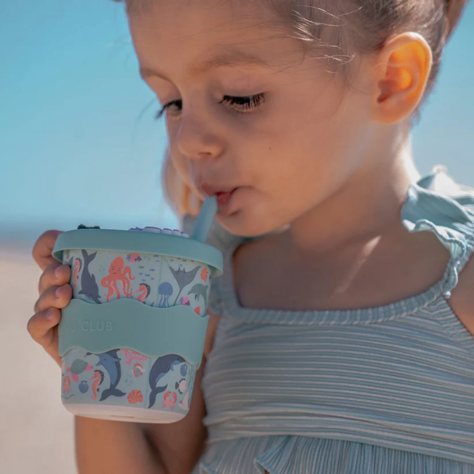 Sea Creatures Chino Charm Cup