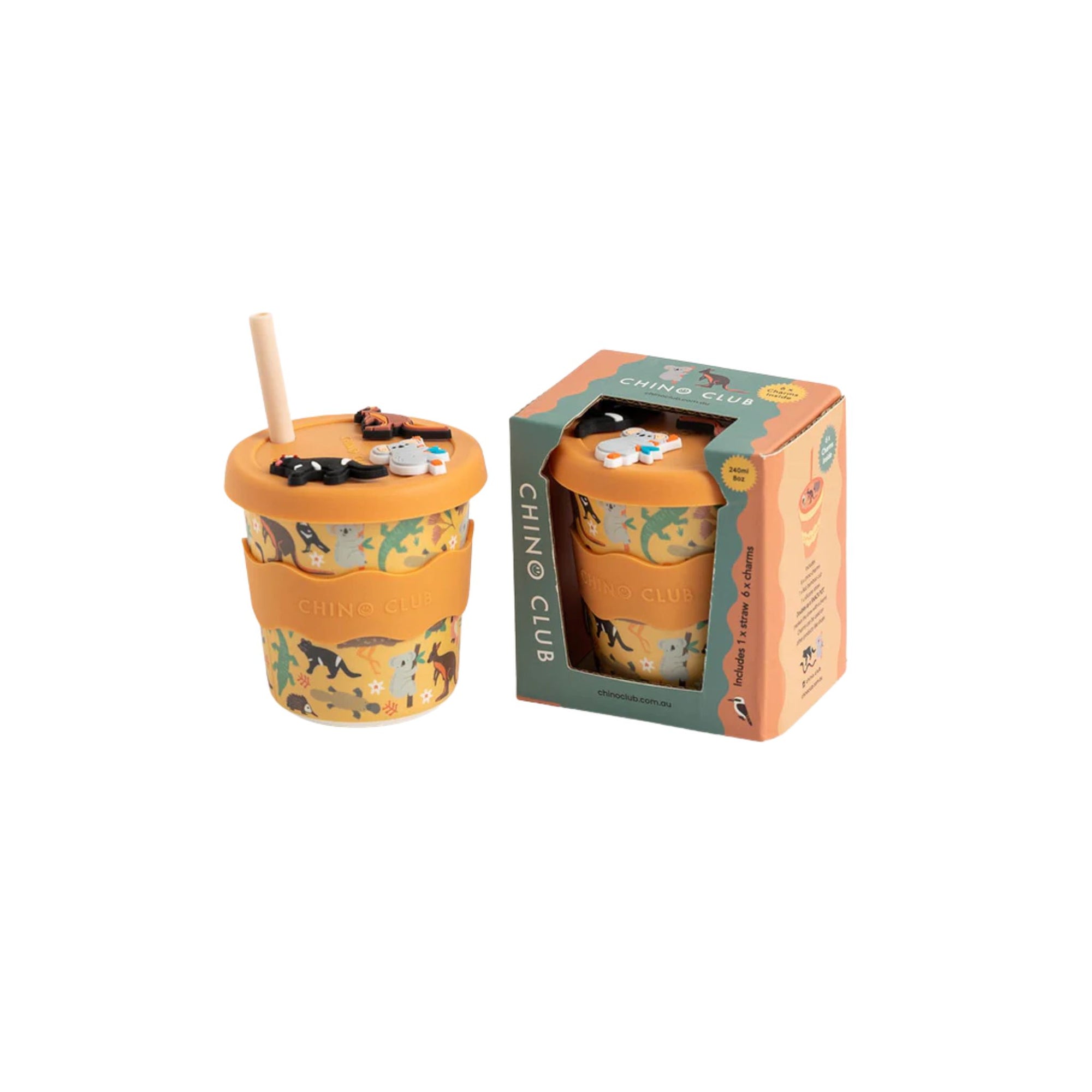 Aussie Animals Chino Charm Cup