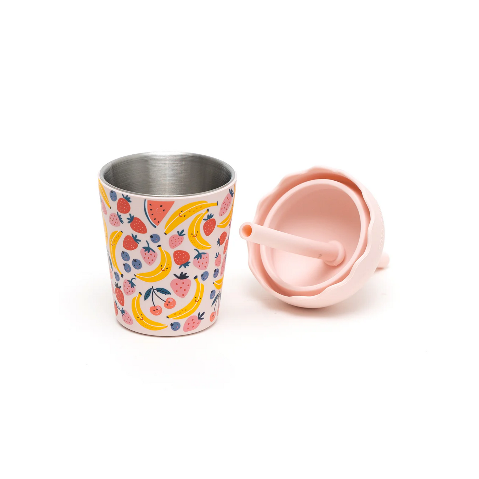 Pink Fruits Mini Smoothie Cup